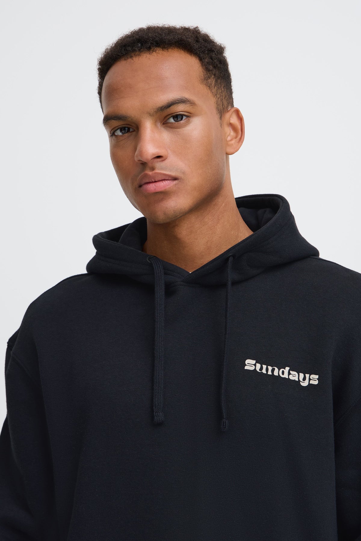 Bhlanny Reg Hood Sweat (Black Beau)