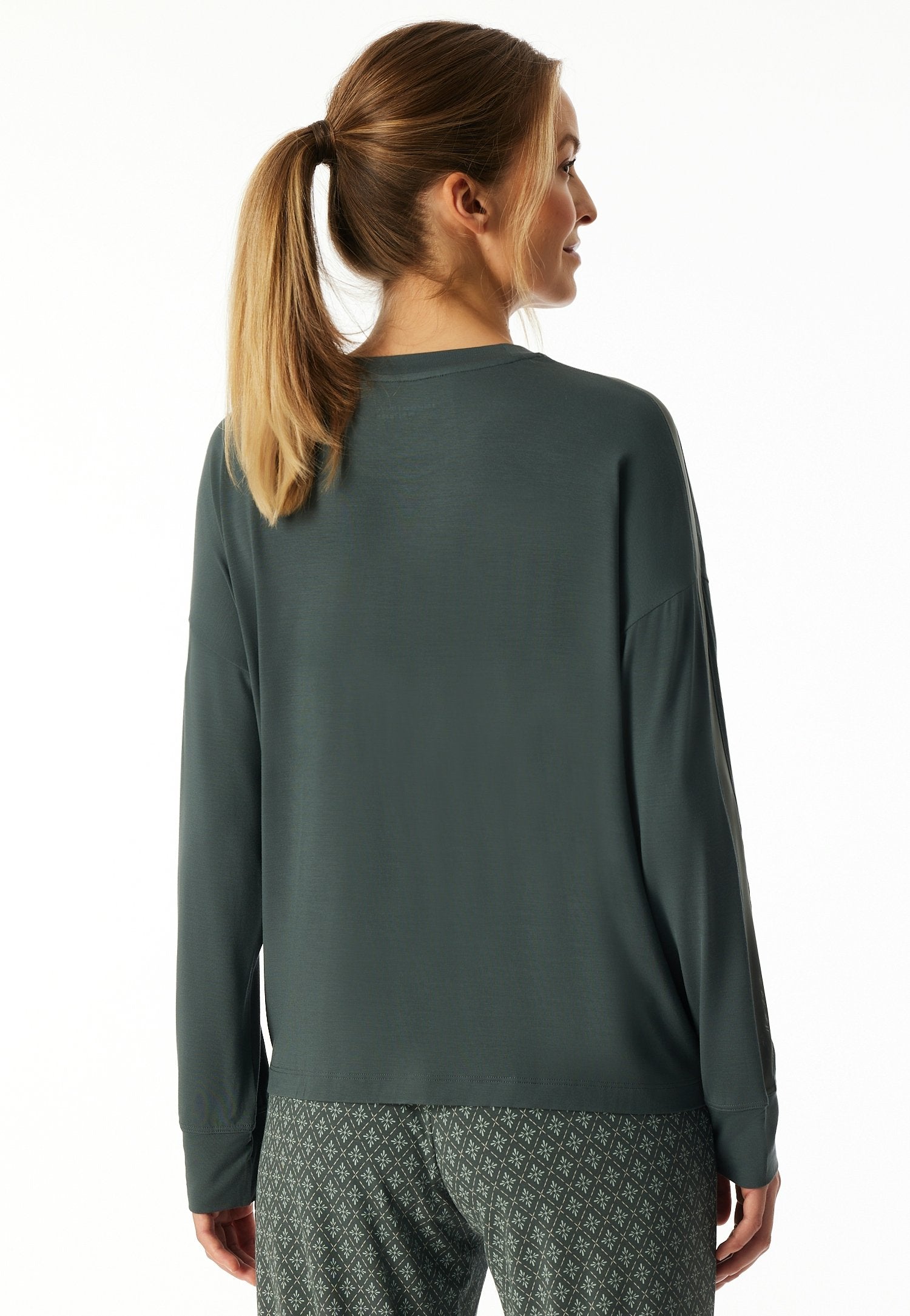 Langarmshirt (Dunkelgrün)