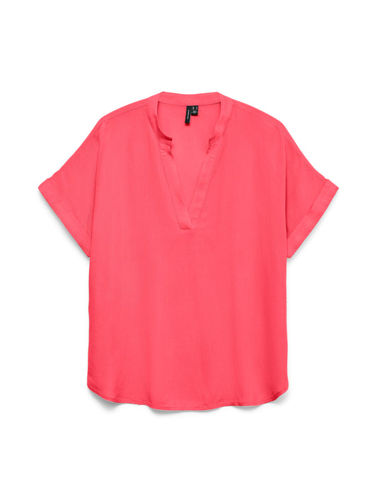 Vmbeauty Ss Top Wvn Noos (Coral Paradis)