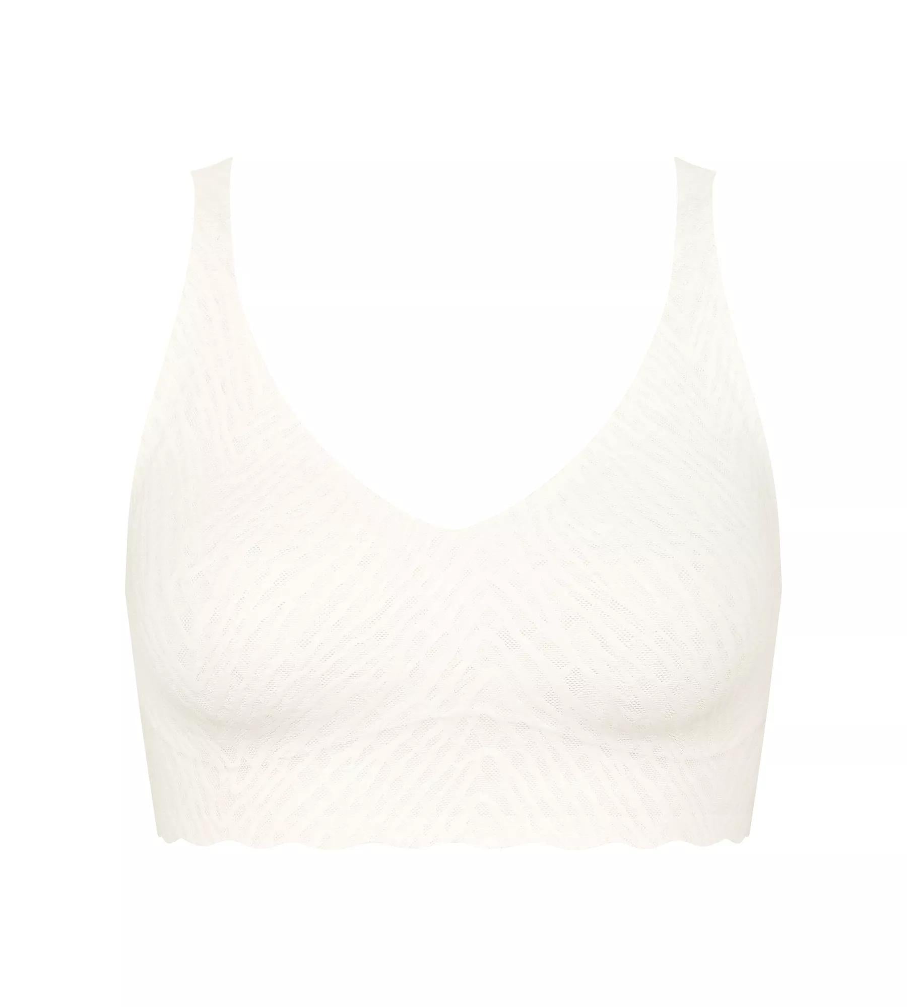 sloggi ZERO Feel Bliss Bralette (00gz Silk White)