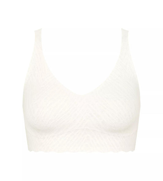 sloggi ZERO Feel Bliss Bralette (00gz Silk White)