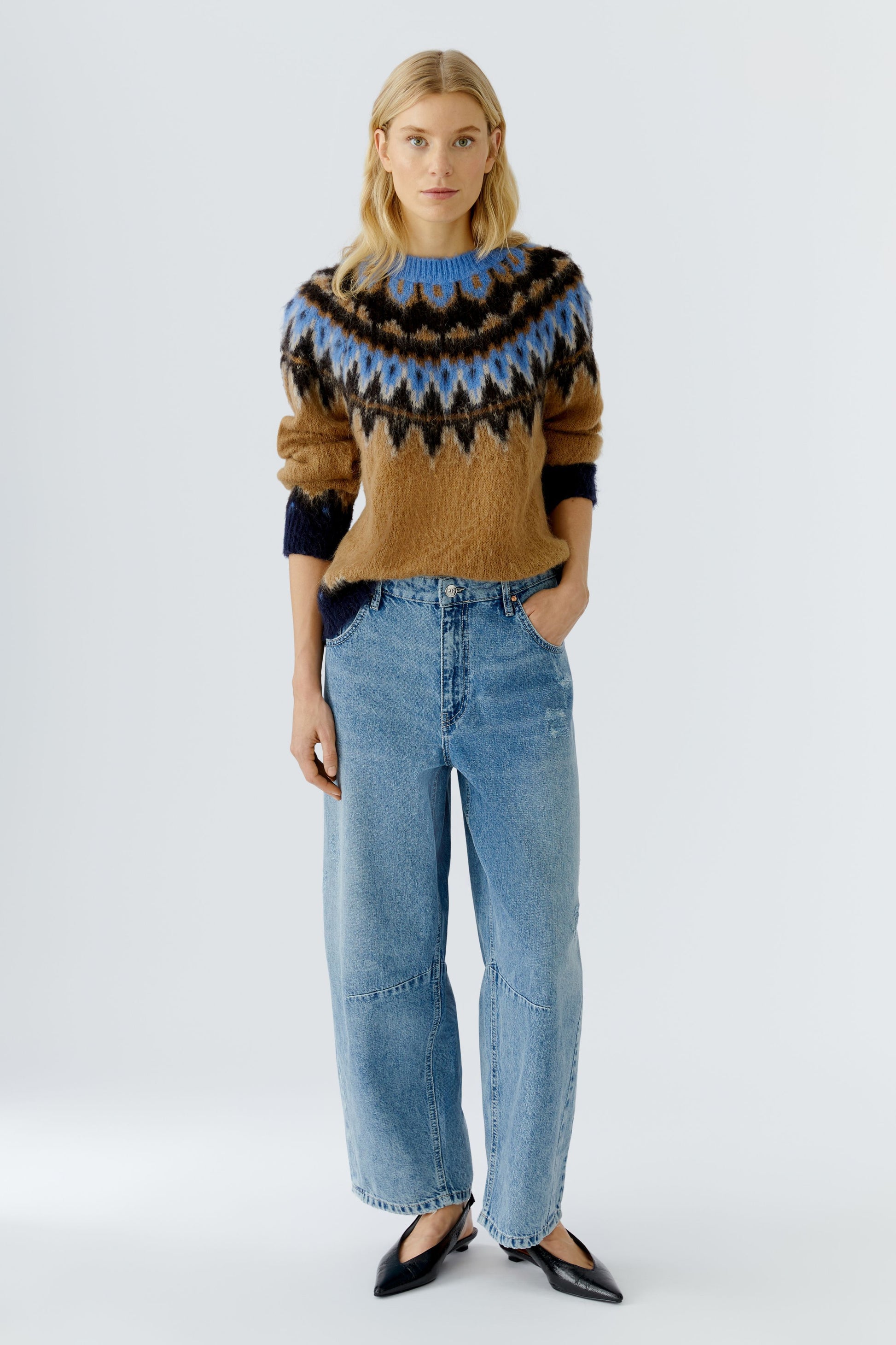 Pullover (Dk Camel Blue)