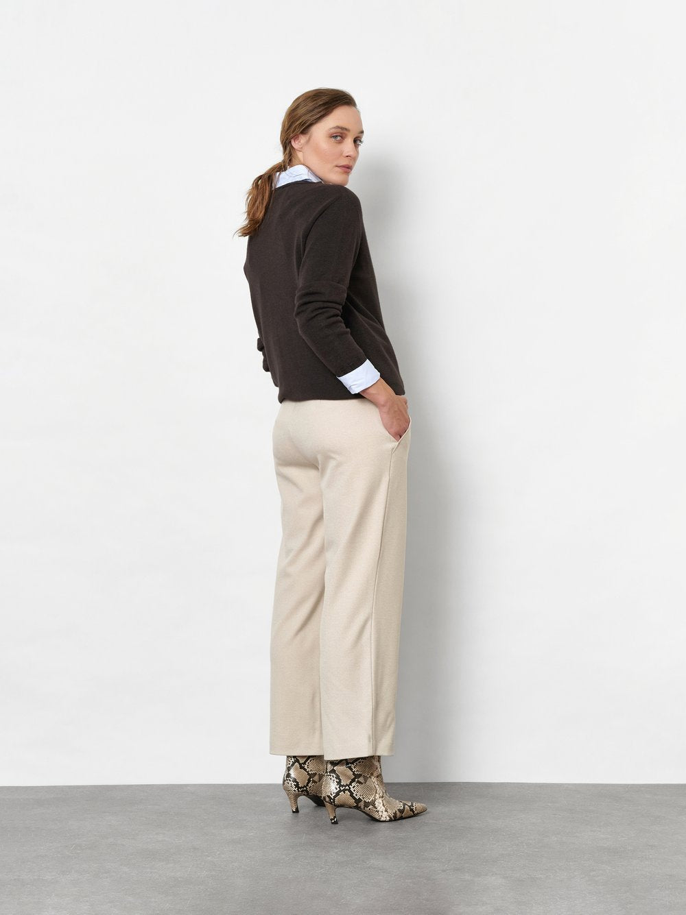 Sue Wide Chic 7/8 (Ecru)