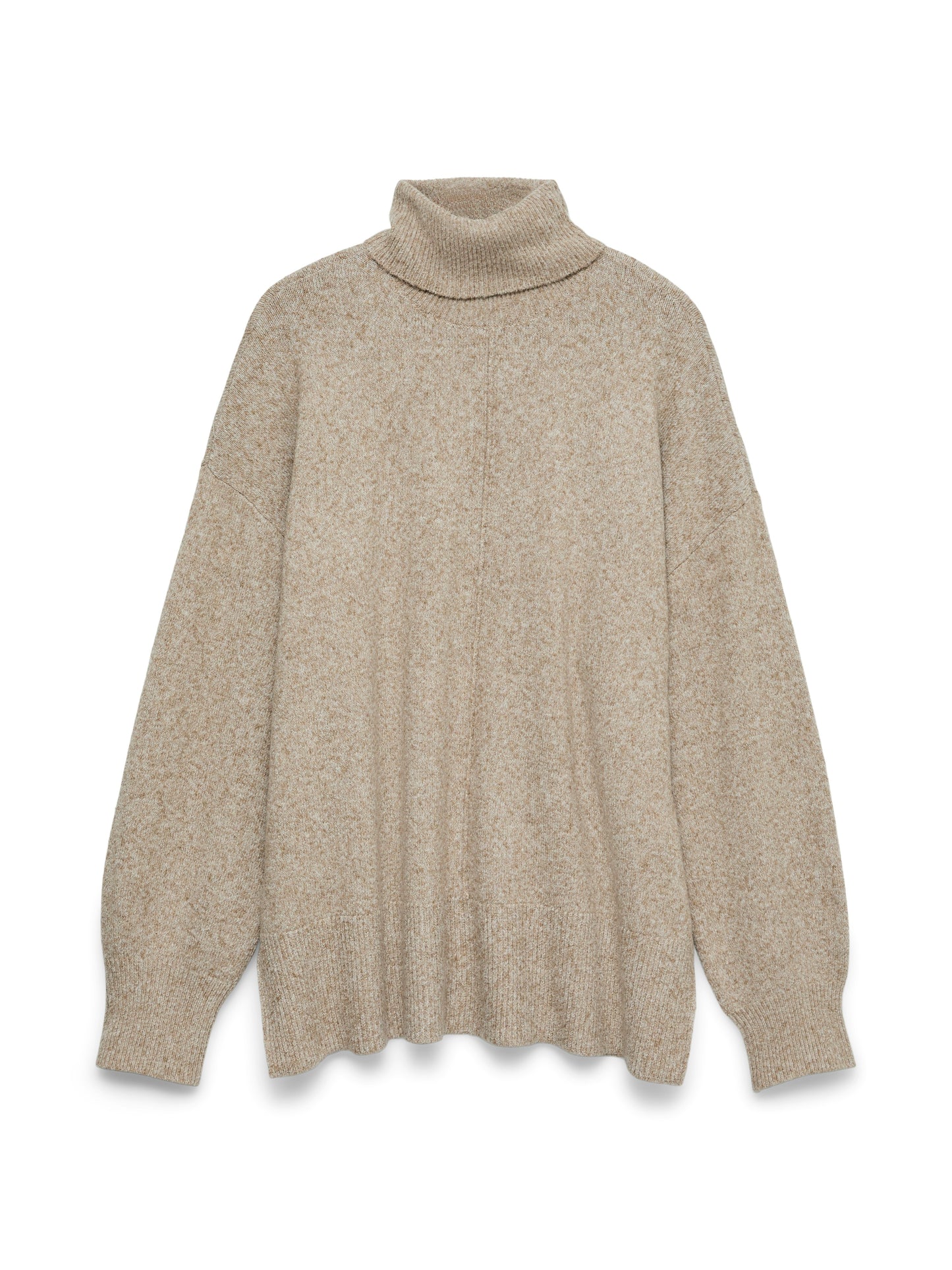 Vmdoffy Ls Roll Neck Pullover Noos (Sepia Tint)