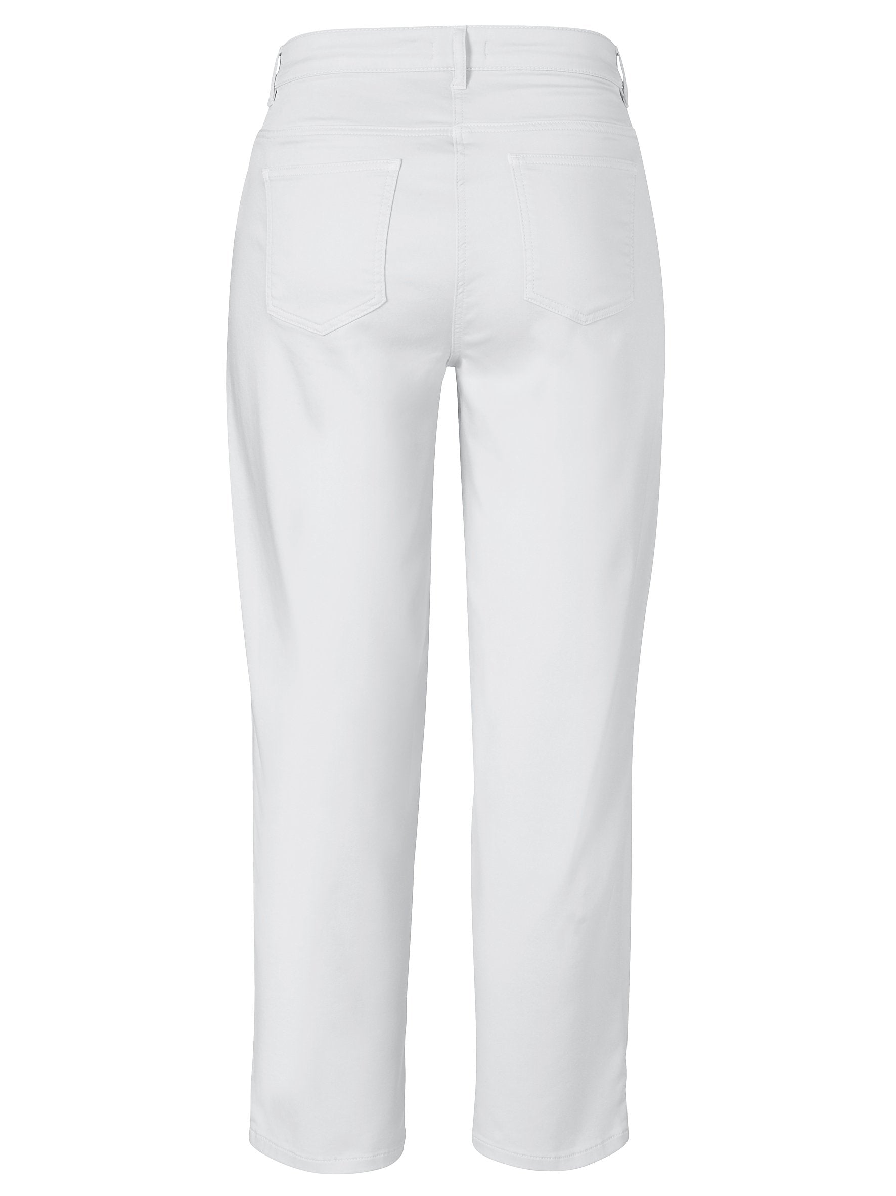 Hose knöchellang schmales Bein (White)