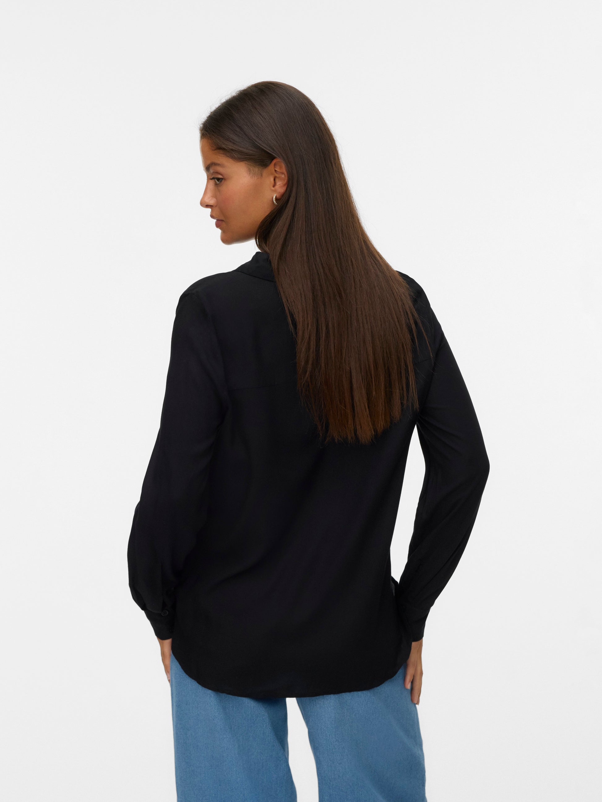 Vmbumpy L/s Basic Shirt Wvn Noos (Black)