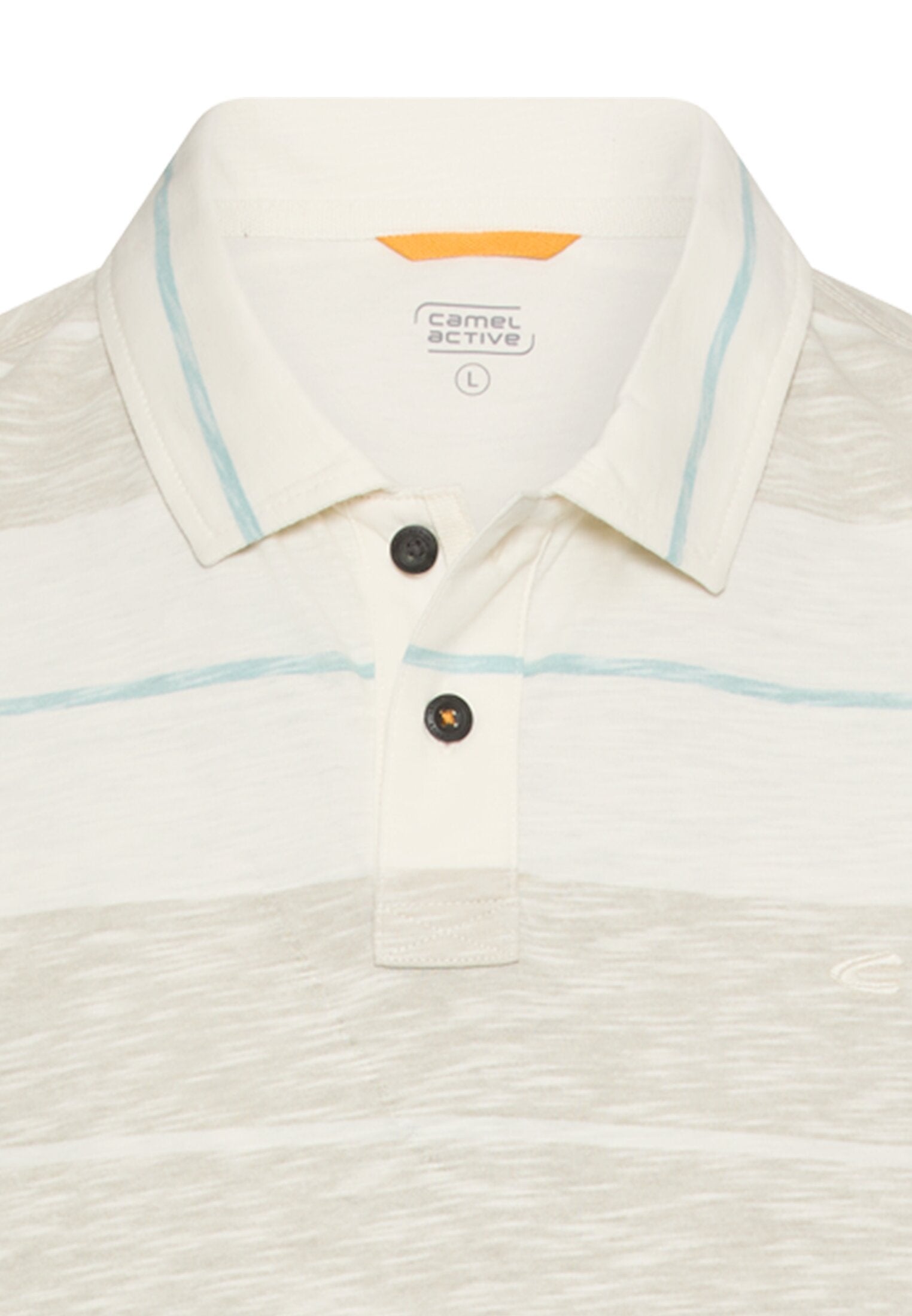 Poloshirt aus reiner Baumwolle (Light Beige)