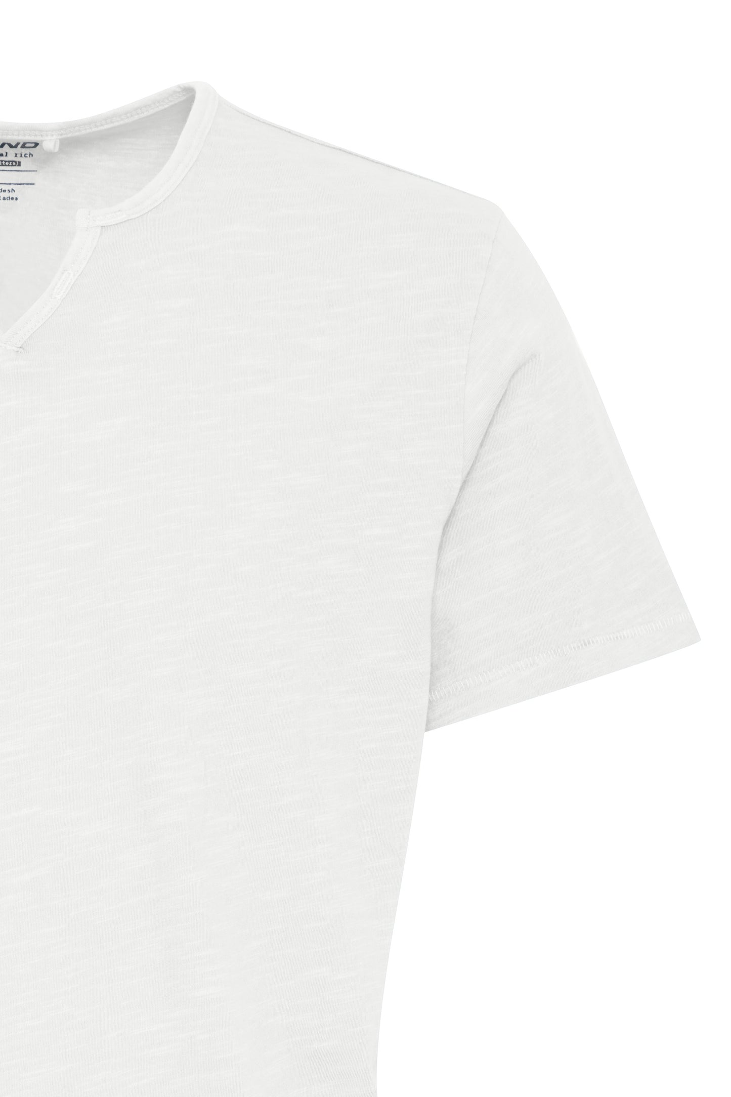 BHAshton split neck tee (Snow White)