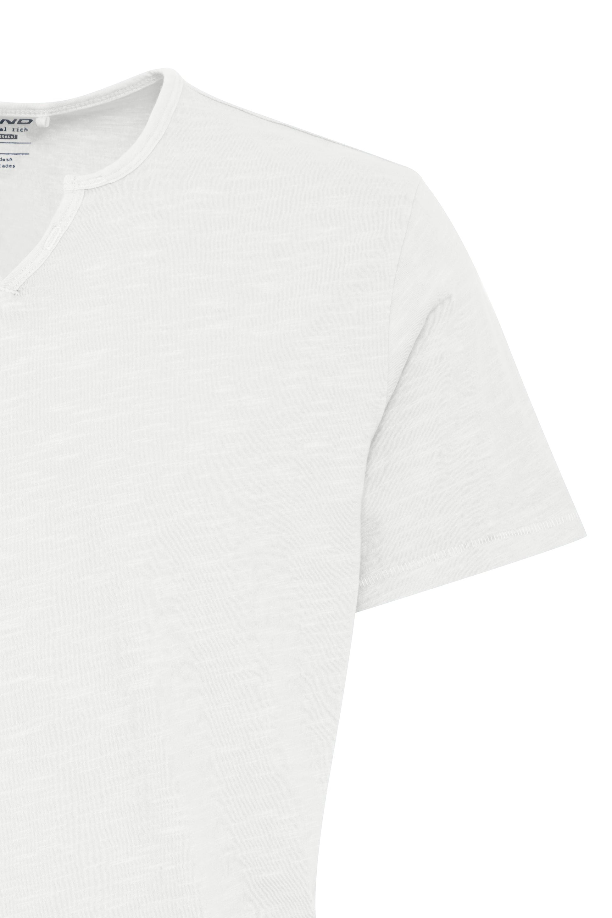BHAshton split neck tee (Snow White)