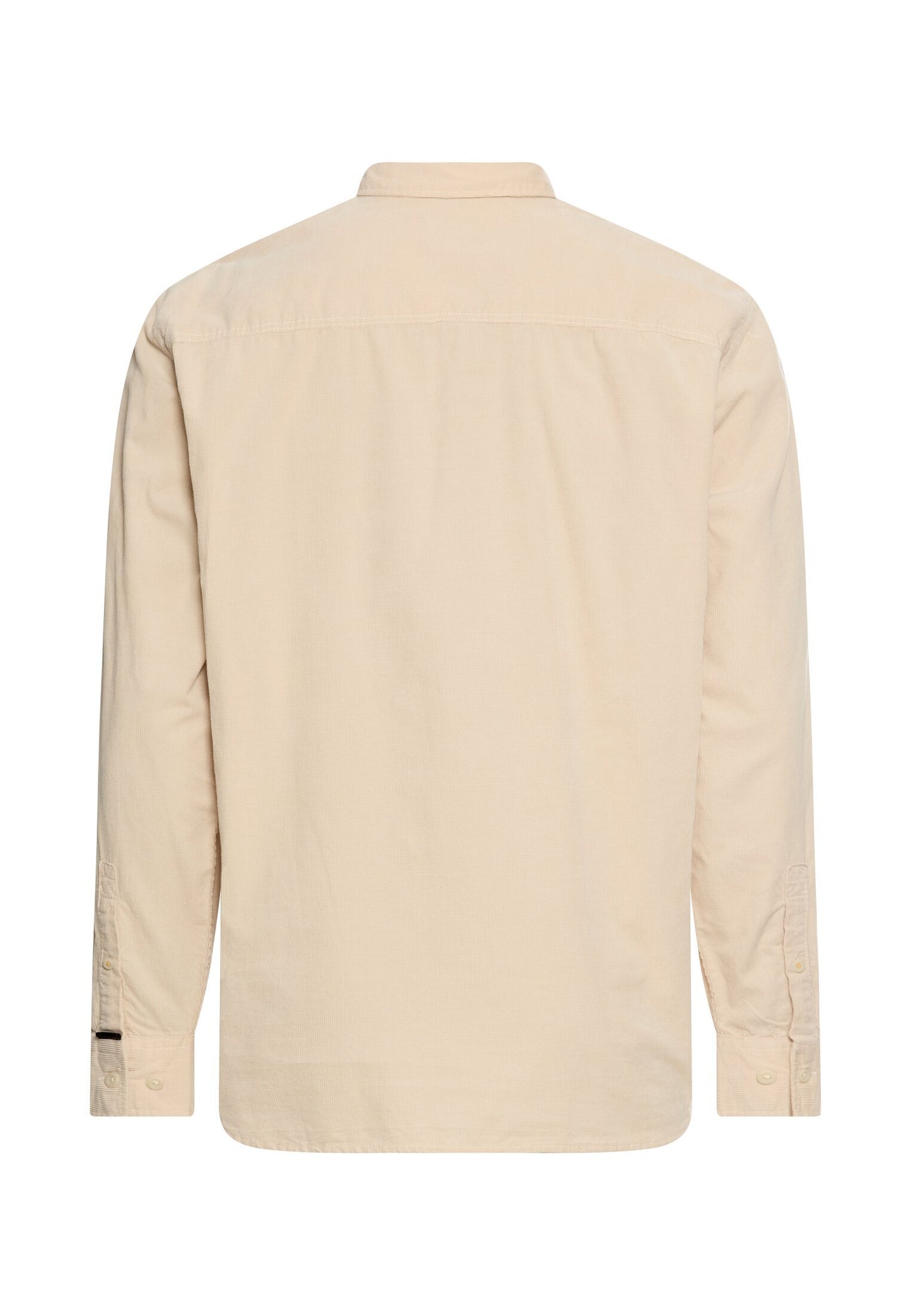 Langarmhemd mit aufgesetzten Taschen (Oatmeal)