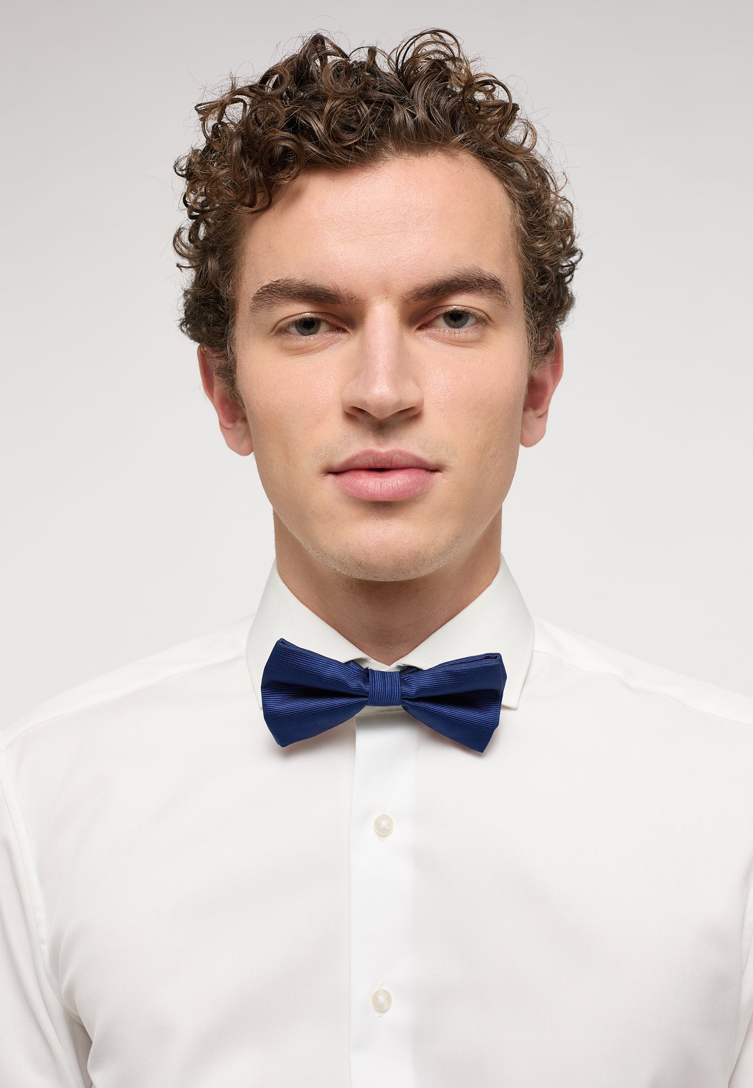 Eterna Langarm Hemd Slim Fit Cover Shirt Twill (Champagner)