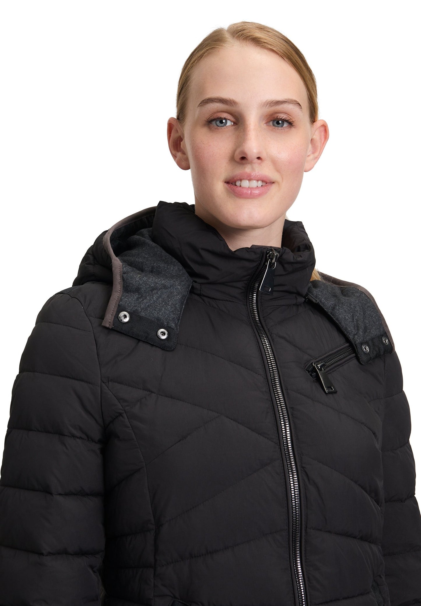 Steppmantel (Jet Black)