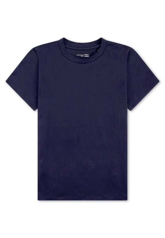 T-Shirt Rundhals (Deep Blue)