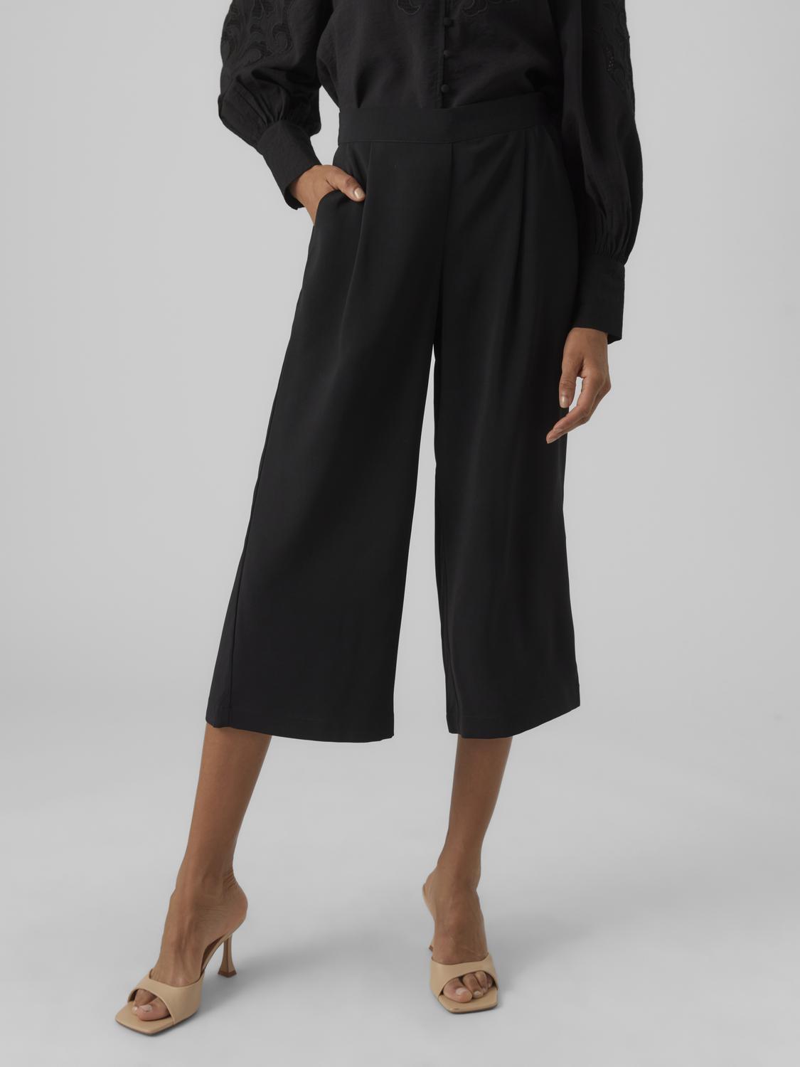 Vmcoco Culotte Pant Wvn Ga Noos (Black)