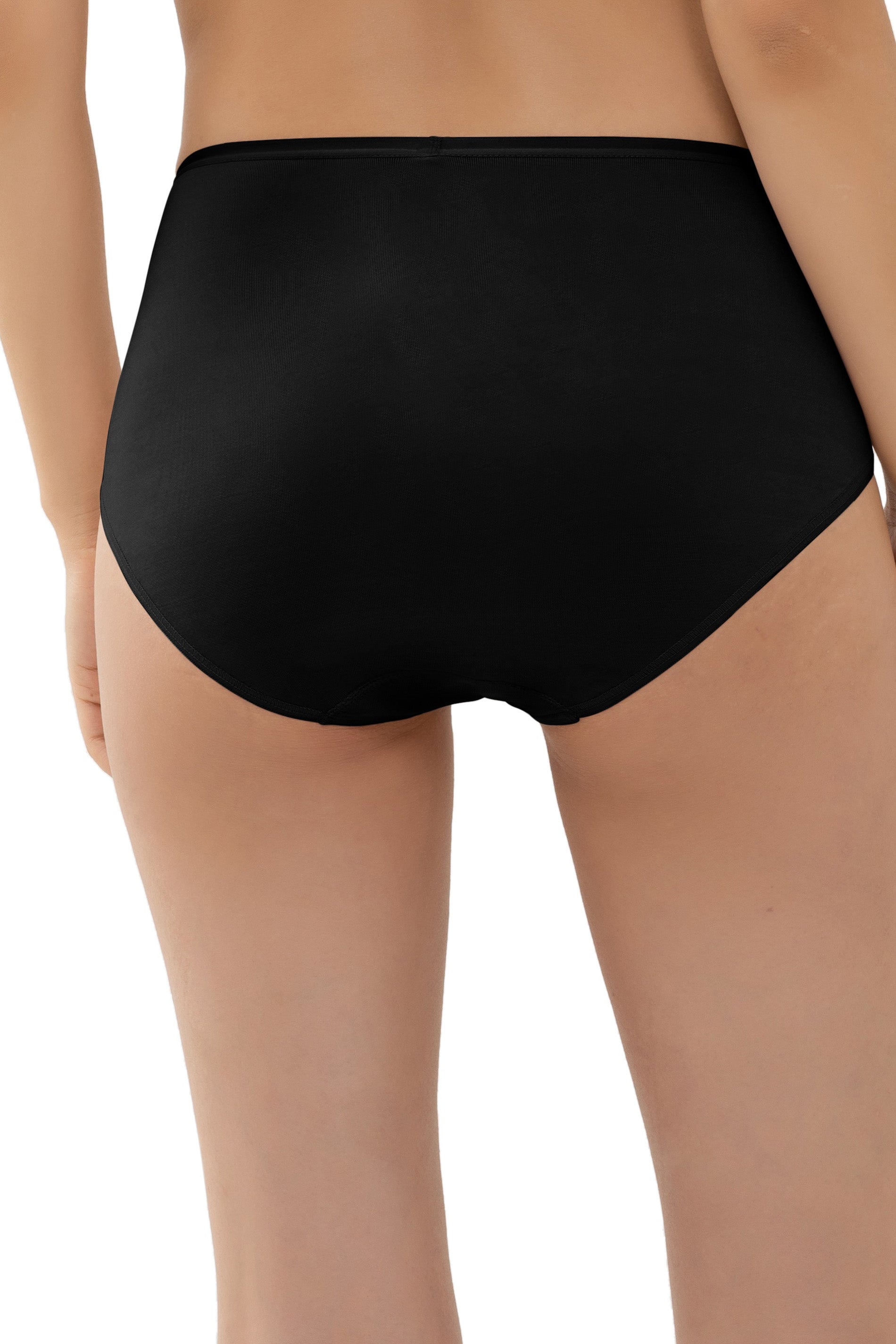 Taillen-Slip (Doppelpack) (Schwarz)