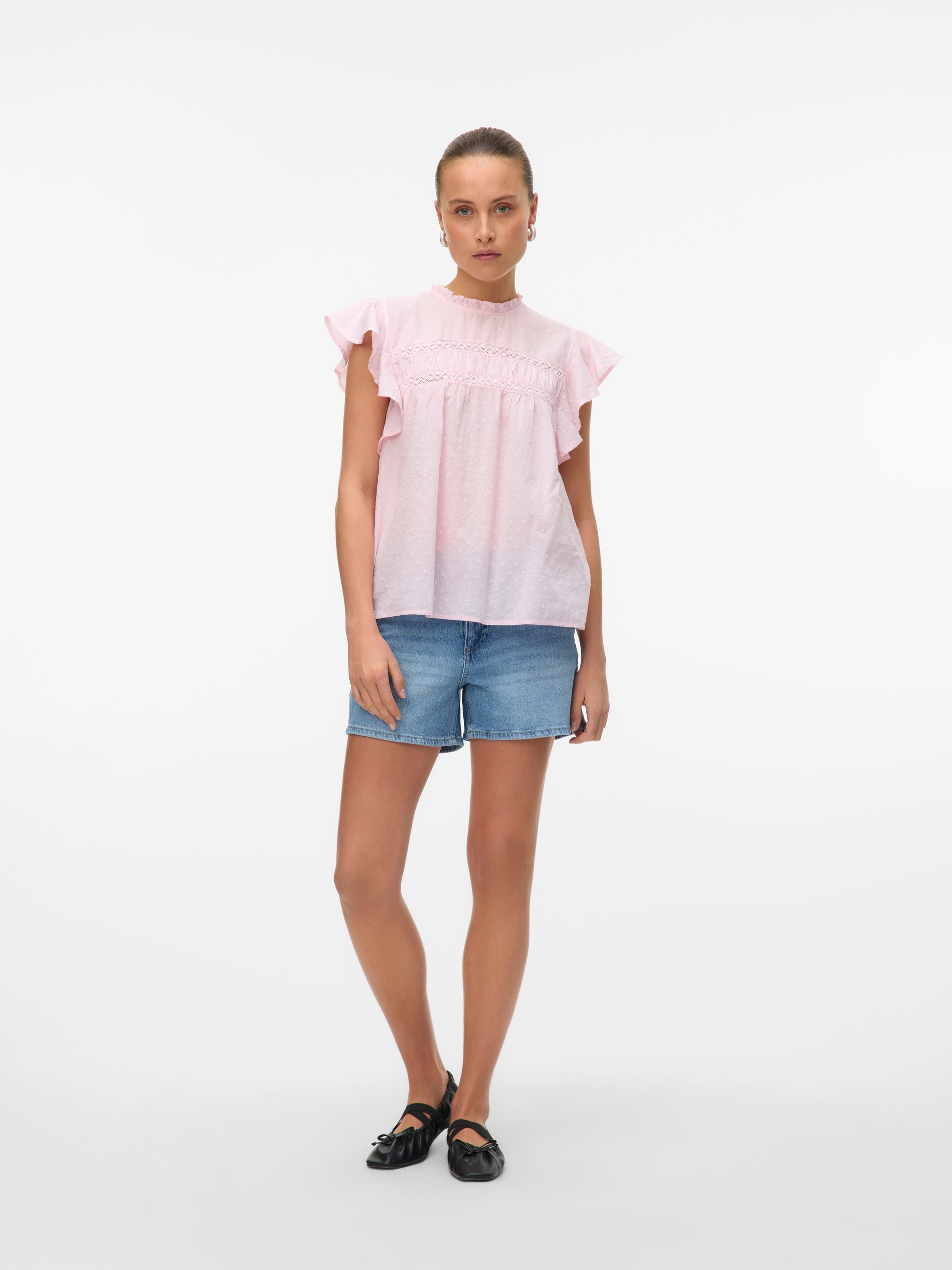 Vmtess Mr Short Dnm Shorts Mix Ga Noos (Medium Blu)