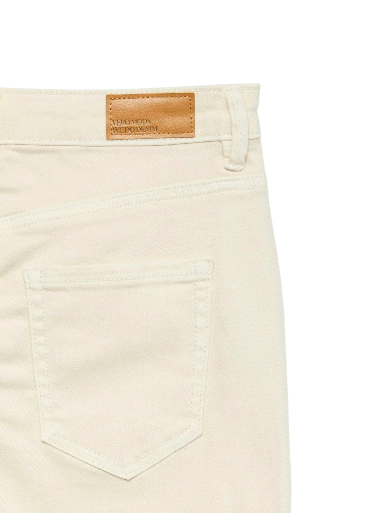 Vmflash Mr Flared Jeans Color Ga Noos (Ecru)