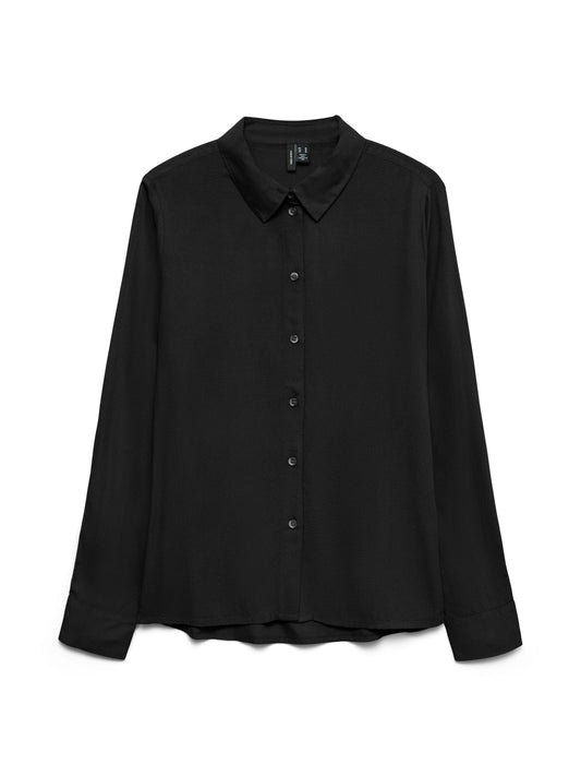 Vmbumpy L/s Basic Shirt Wvn Noos (Black)