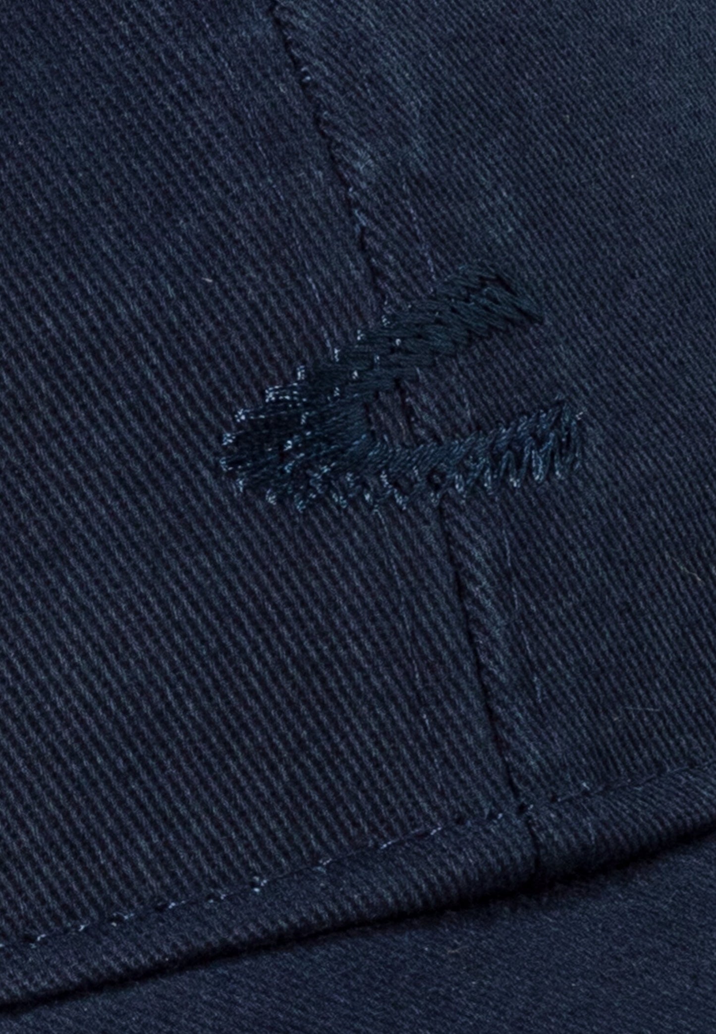 Cap aus Baumwolle mit verstellbaren Details (Navy)