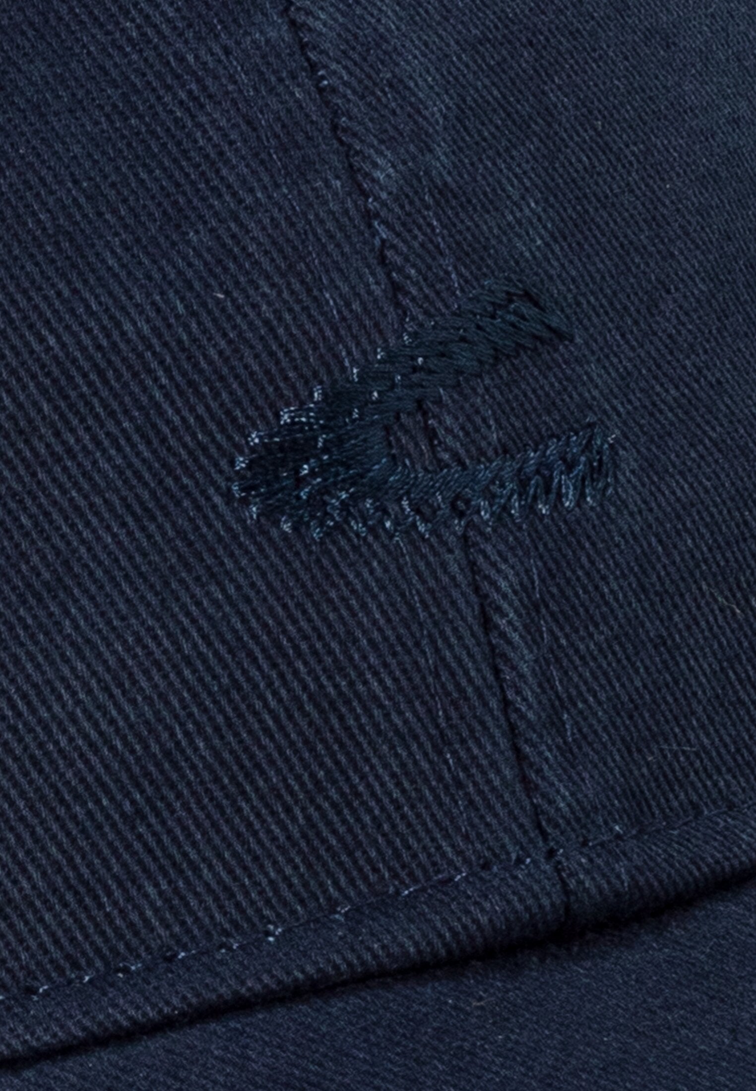 Cap aus Baumwolle mit verstellbaren Details (Navy)
