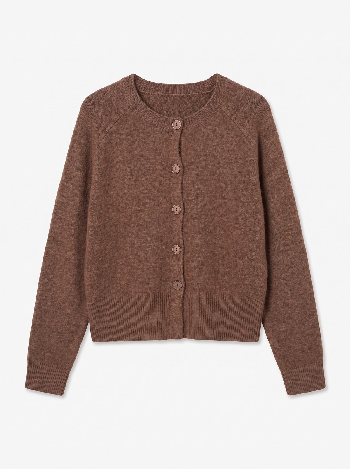 Vmsif Ls O-neck Cardigan Noos (Cocoa Brown)