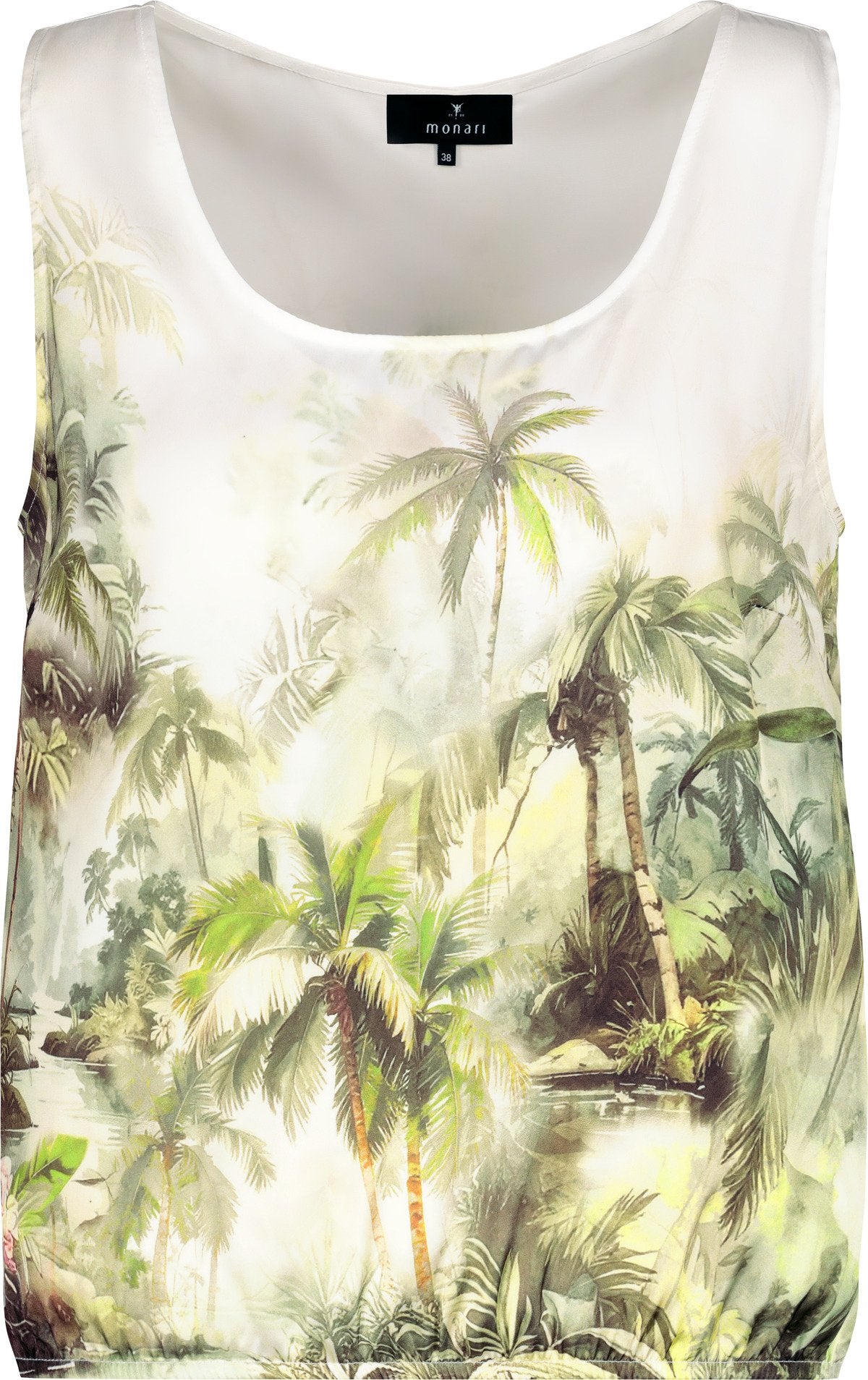 Top (Olive Gemustert)