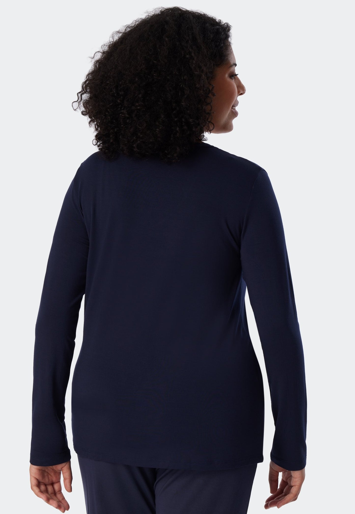 Langarmshirt (Blau)