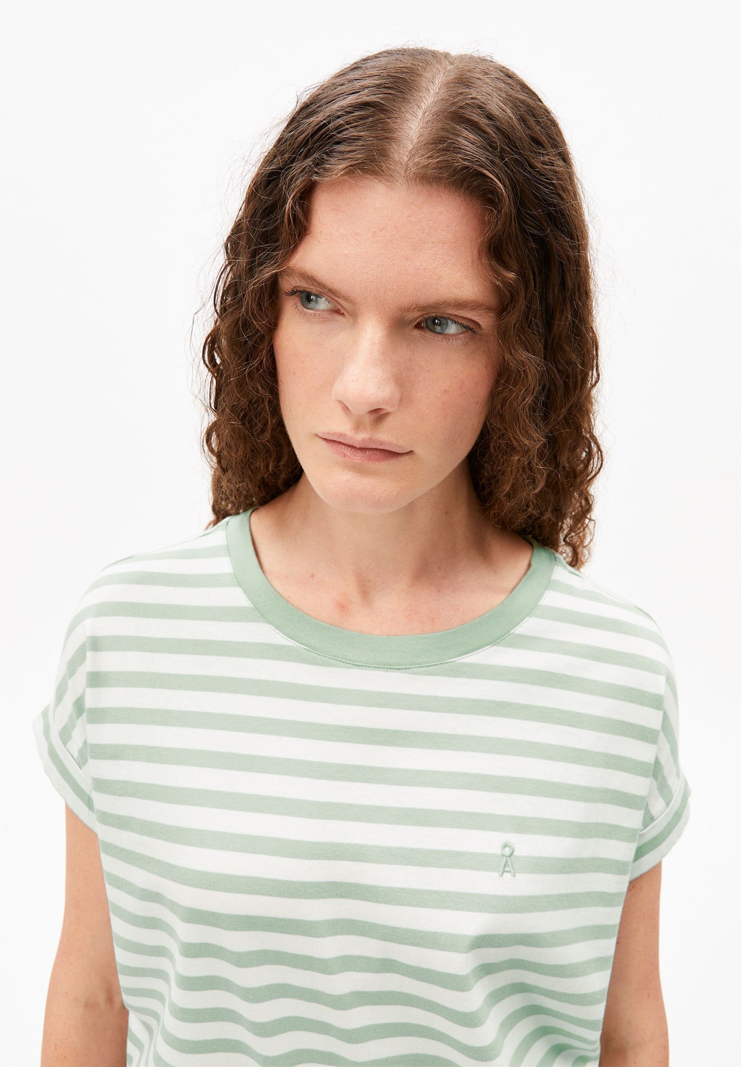 Idaara Stripe T-shirt (White-foam)