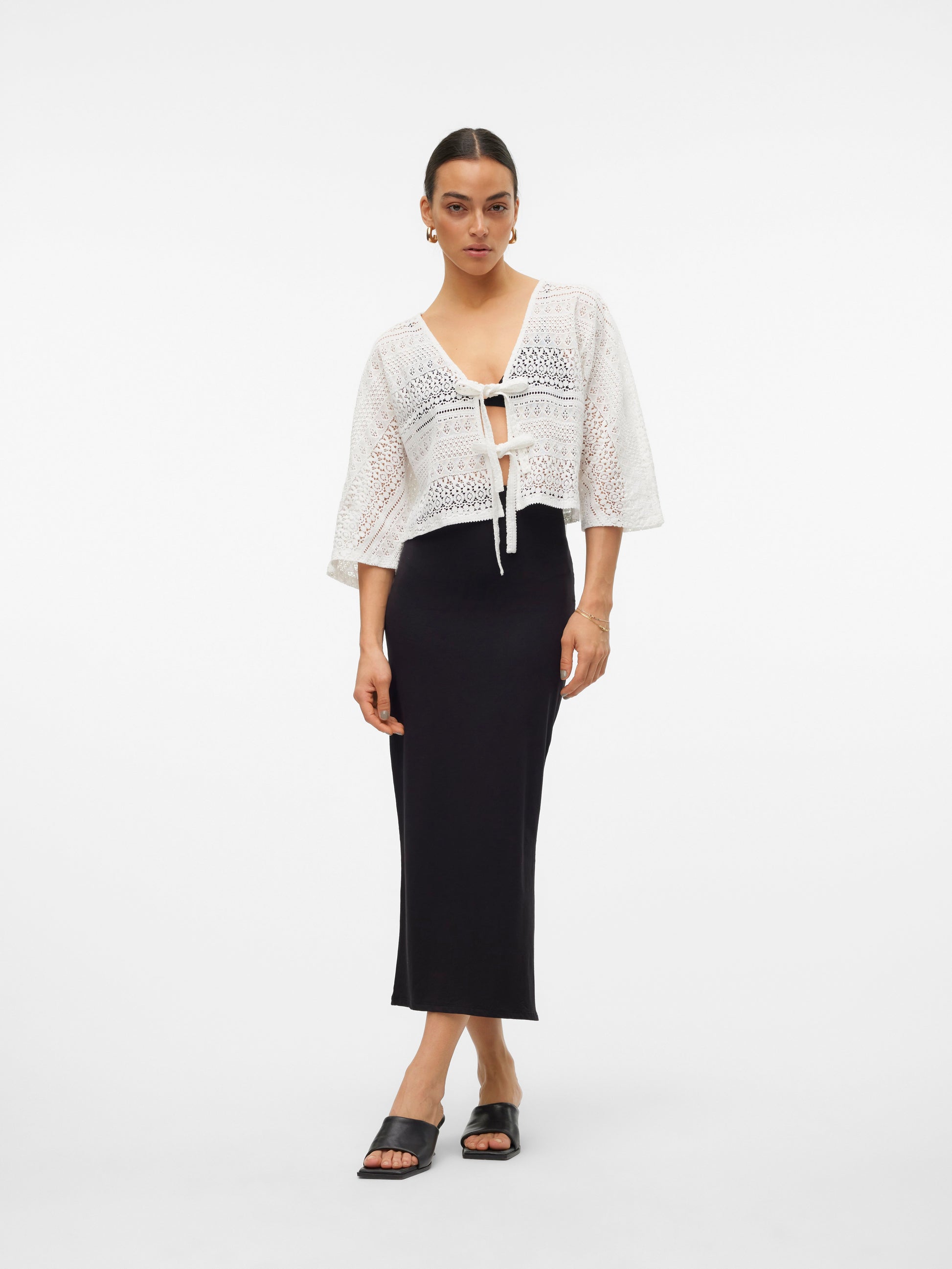 Vmmaxi 7/8 Skirt Jrs (Black)