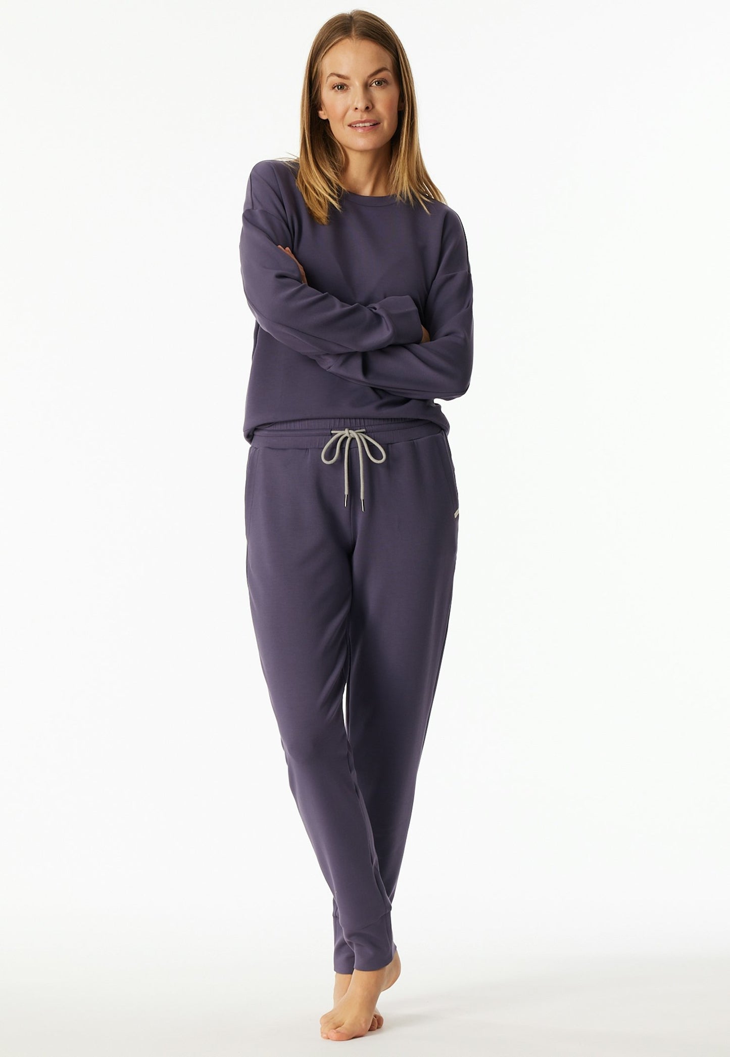 Hose lang (Indigo)
