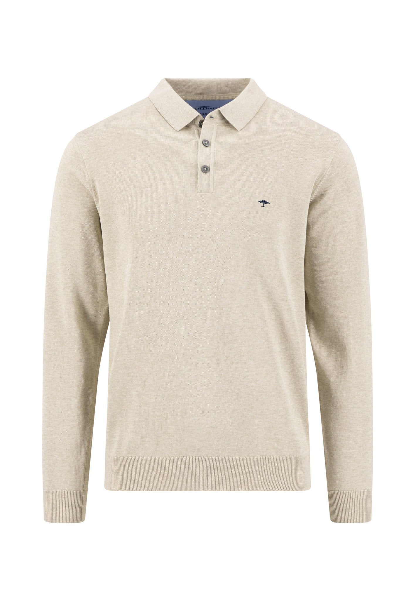 Polo, Longsleeve, Superfine (Clay)
