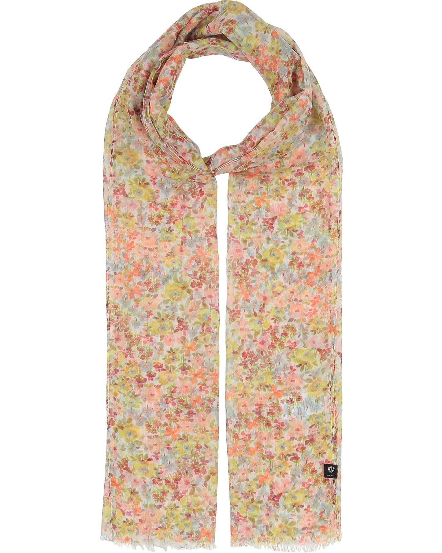 Schal Sustainability Edition - Schal mit Millefleur-Design (Bird Of Paradise)
