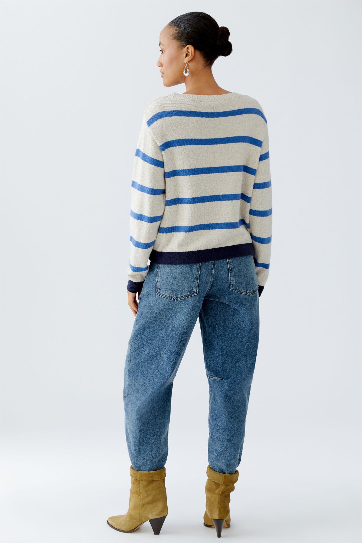Pullover (Offwhite Blue)
