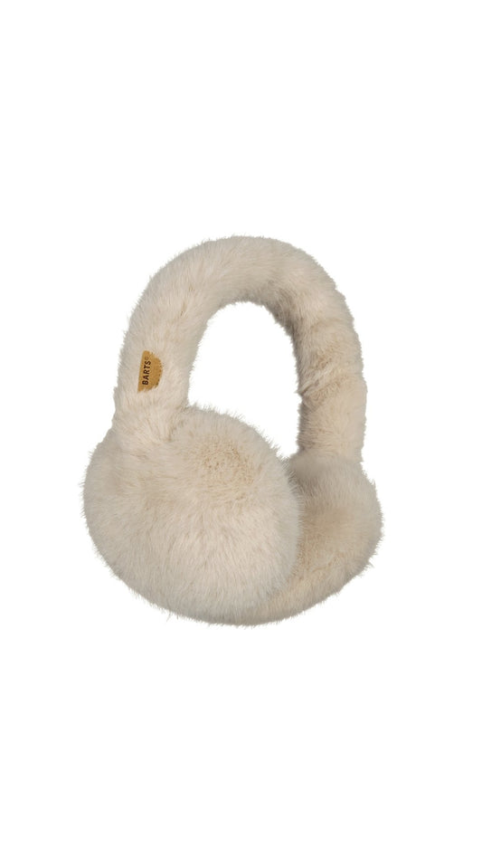 Big Fur Earmuffs (Beige Beige)