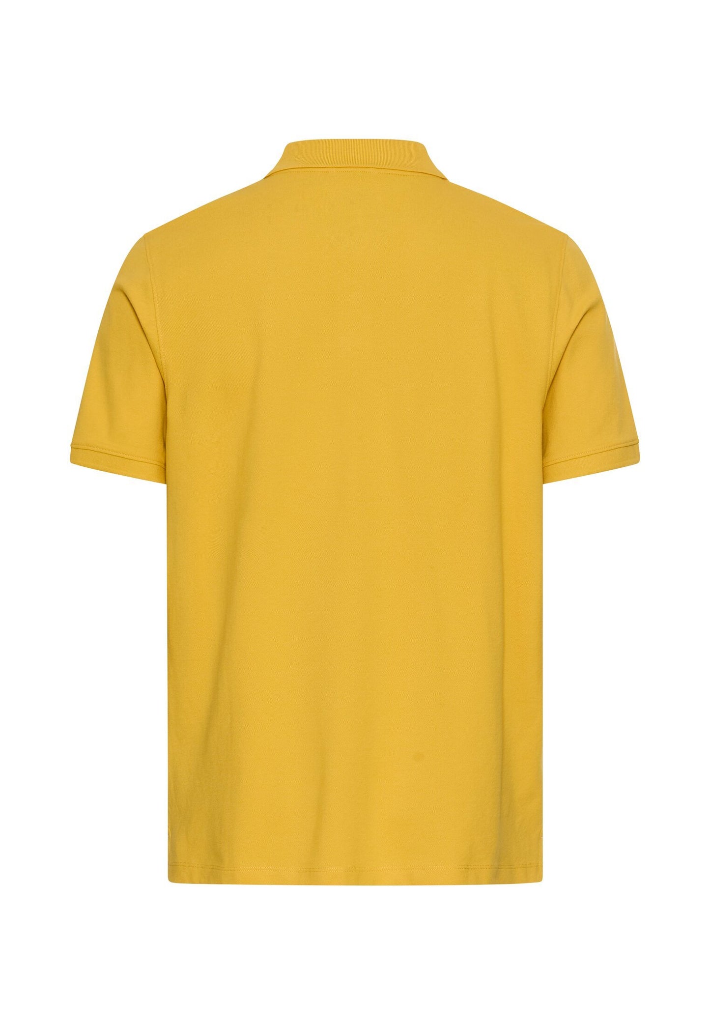 Poloshirt mit Kontrastdetails (Sun Yellow)