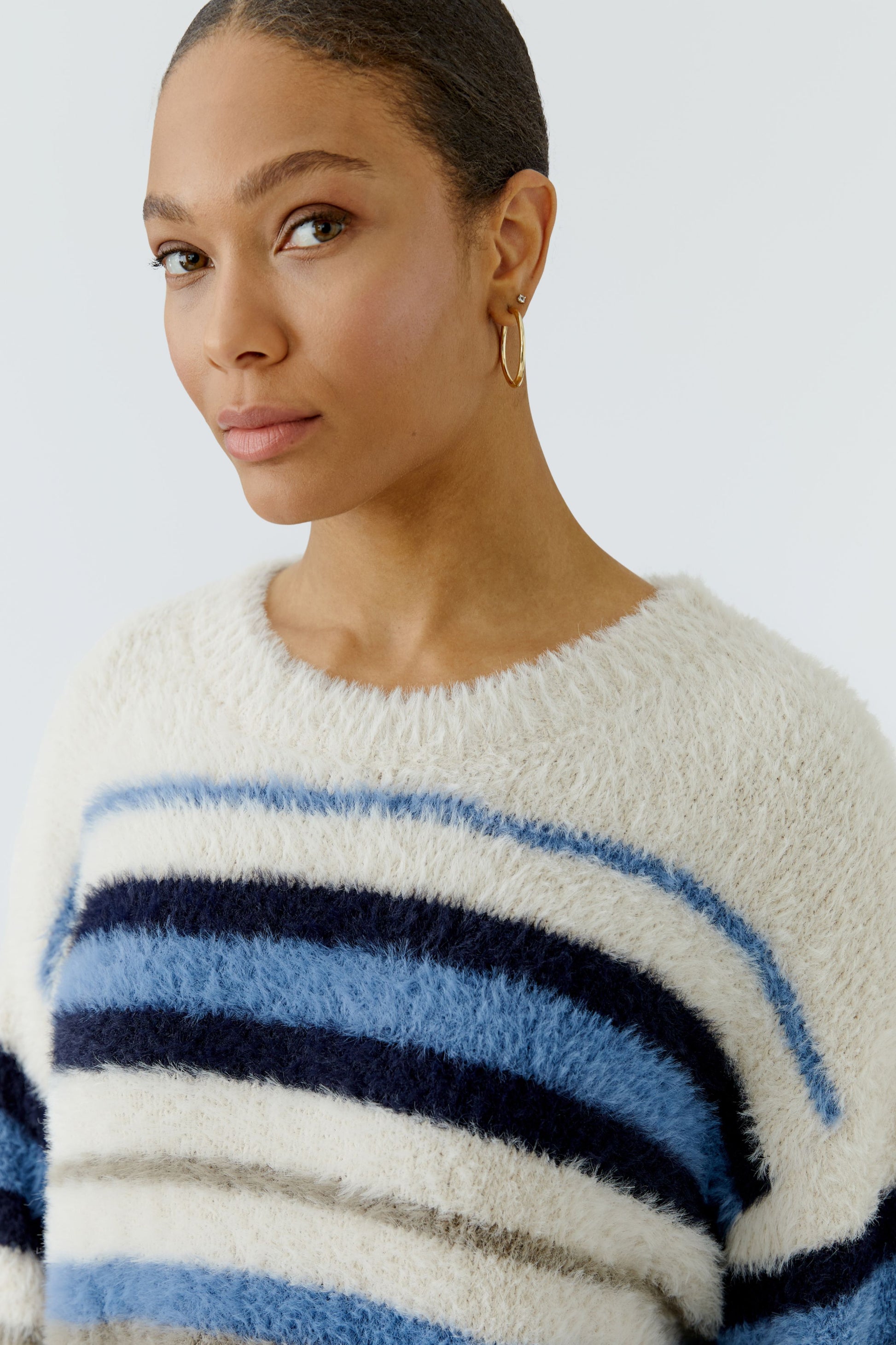 Pullover (White Blue)