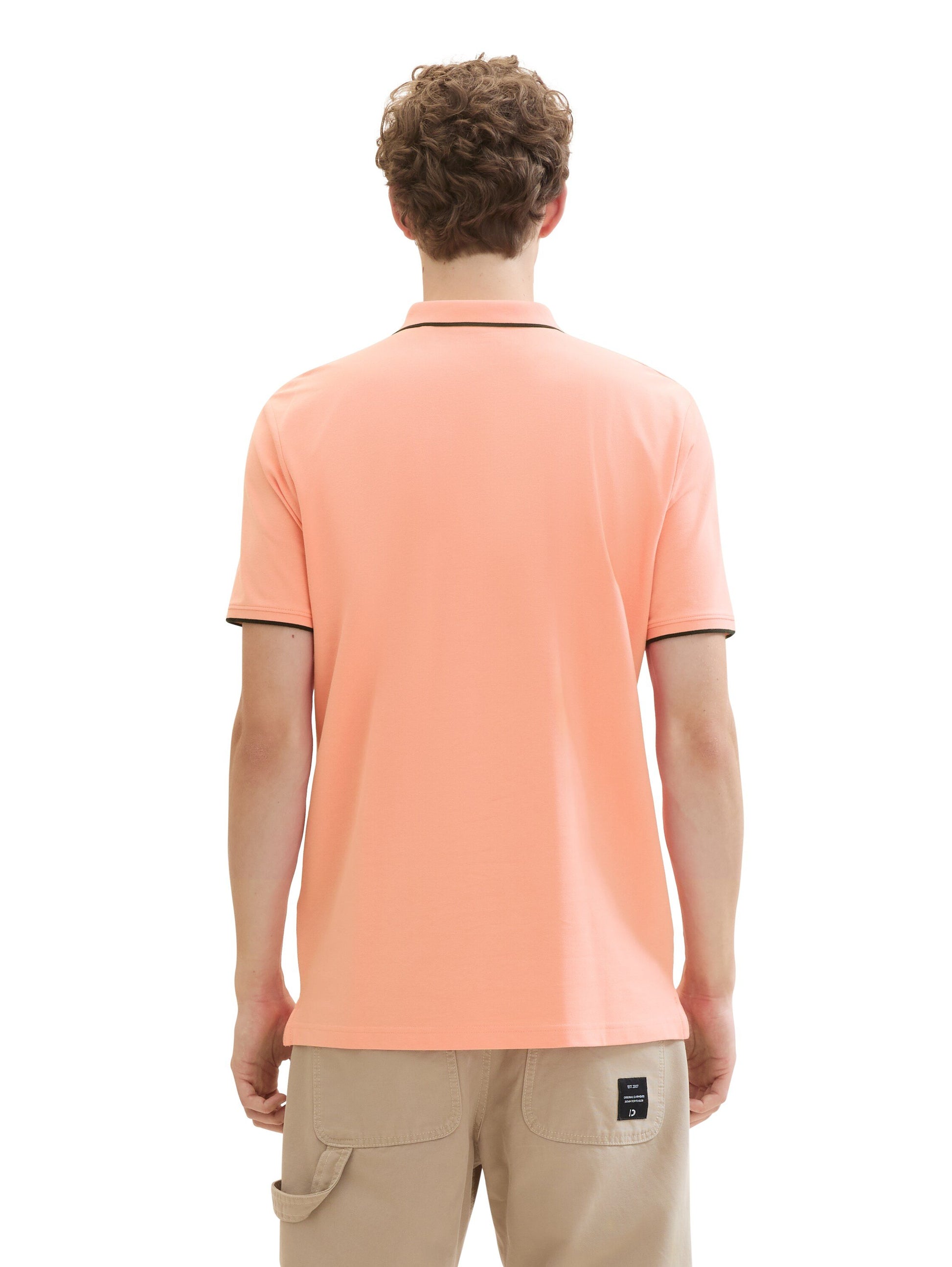 Basic Poloshirt (Clear Coral)