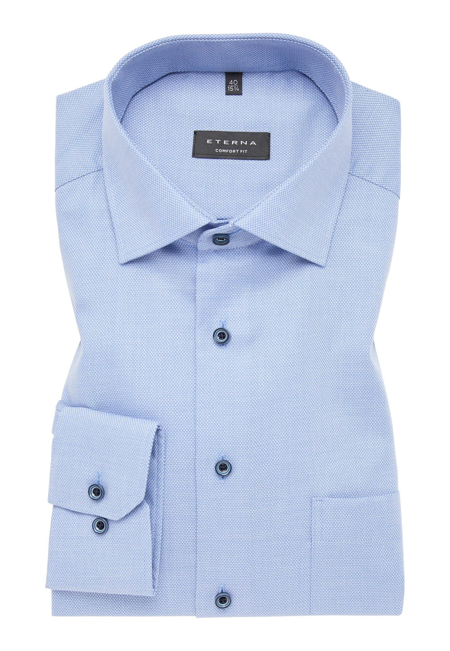 Hemd  Langarm (Blau)