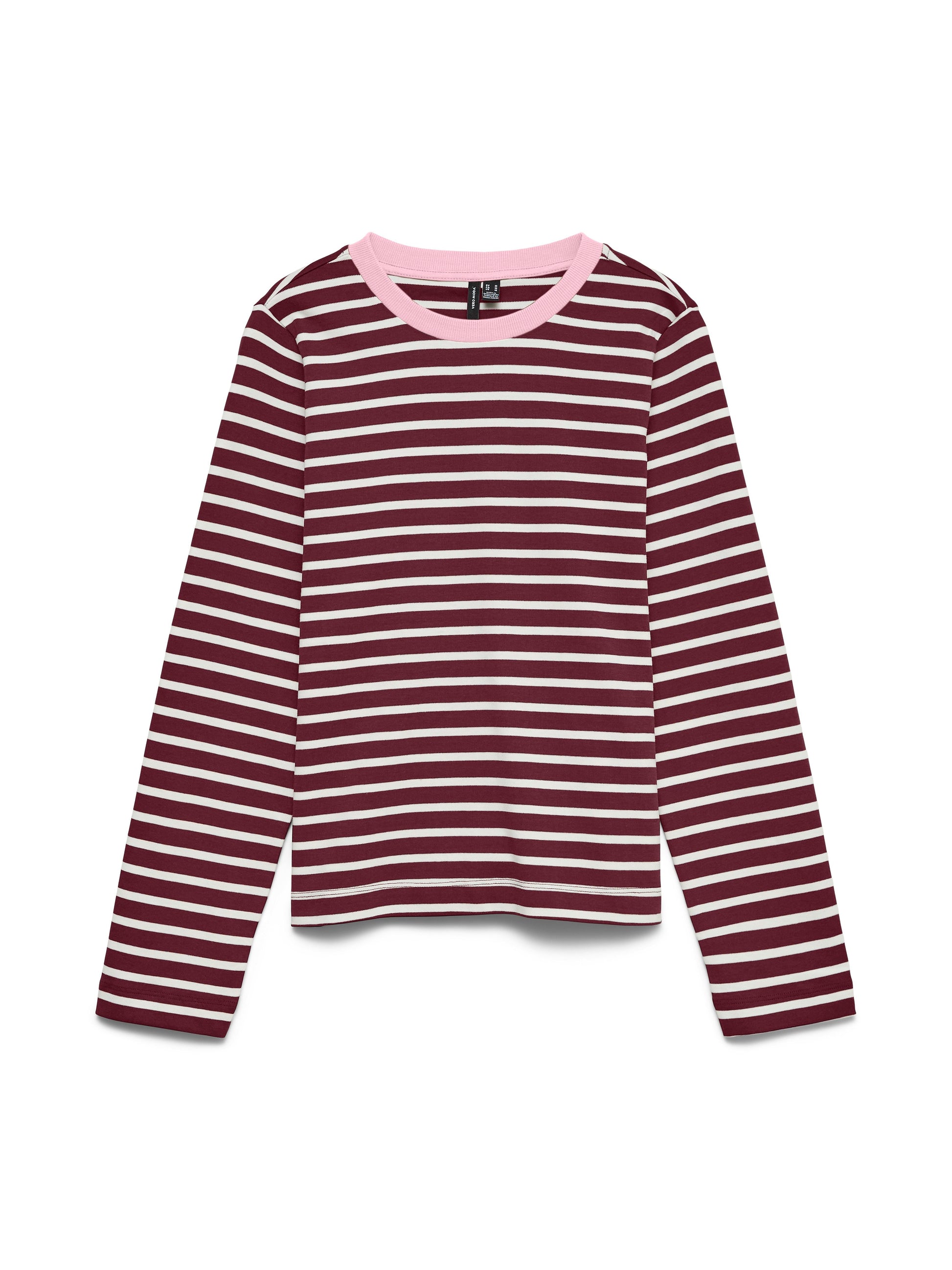 Vmbopha Ls O-neck Contrast Top Jrs (Windsor Wi)