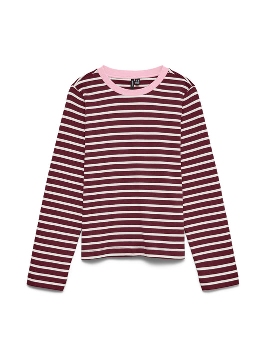 Vmbopha Ls O-neck Contrast Top Jrs (Windsor Wi)