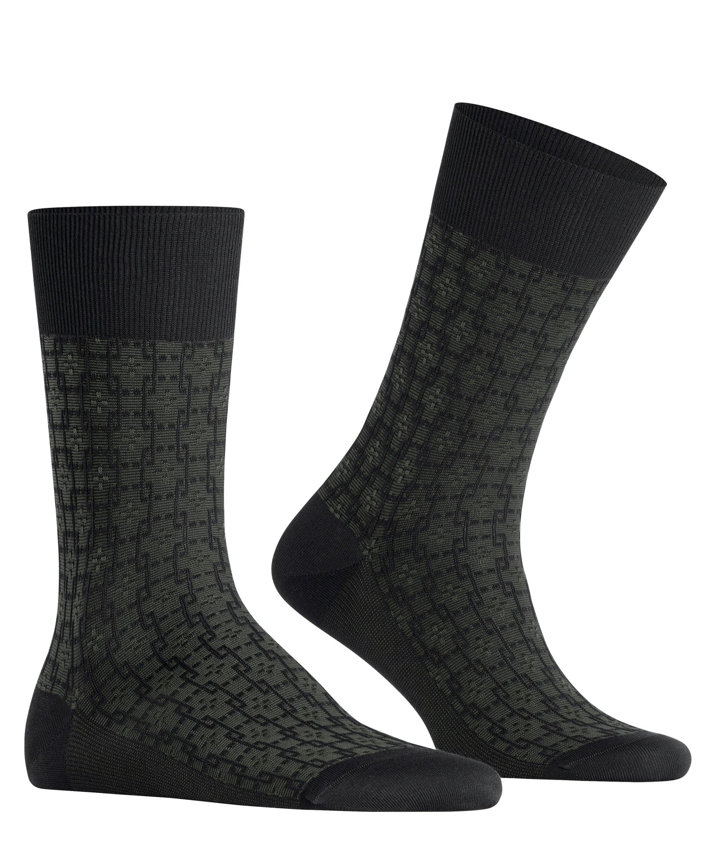 FALKE Artwork Tie Herren (Black)