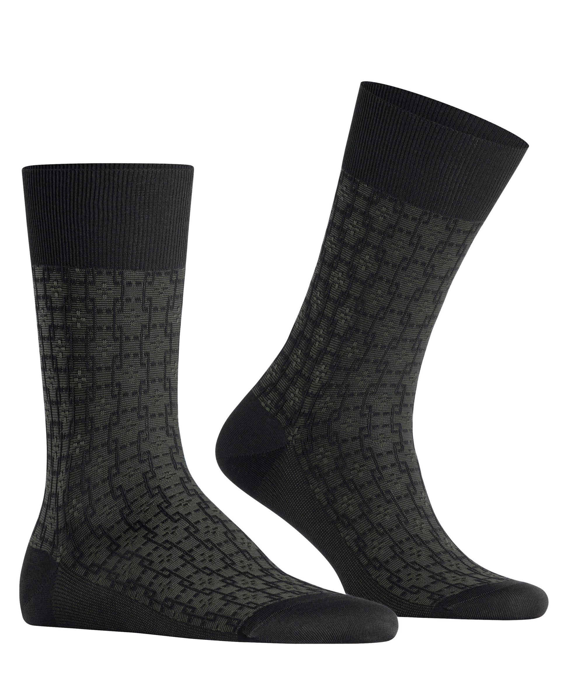 FALKE Artwork Tie Herren (Black)