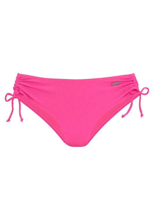 venice beach lm exkl. sport Bikinihose mit Raffung (Pink)
