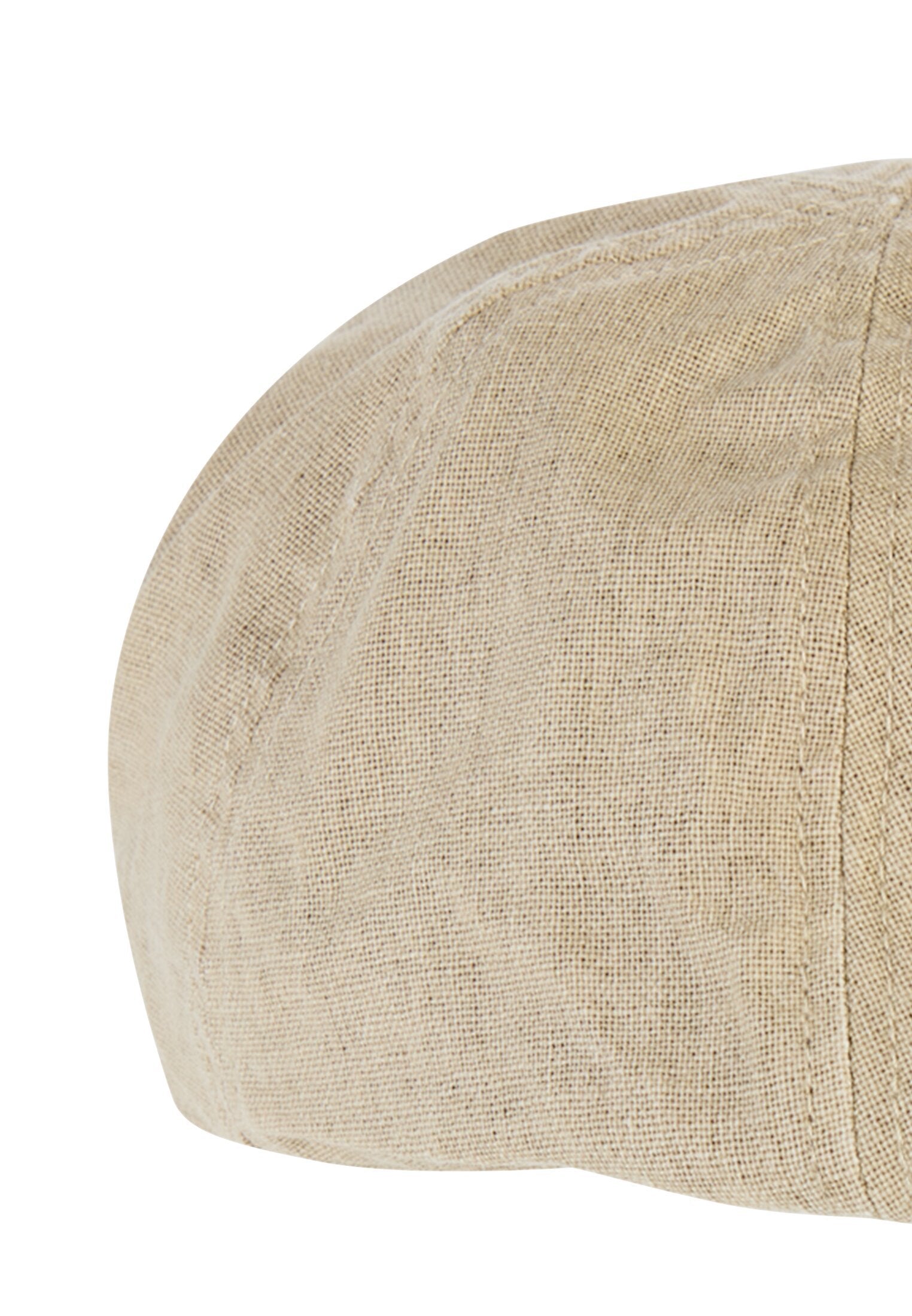 Flat Cap mit Gummizug (Beige)
