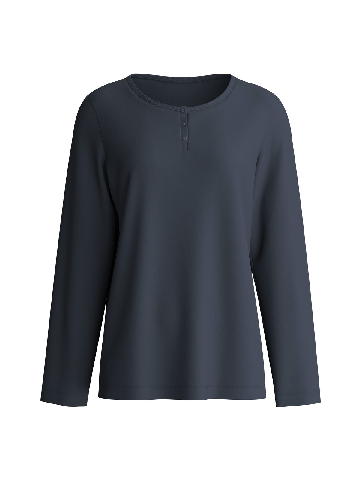 DAMEN Shirt langarm (Blue Night)