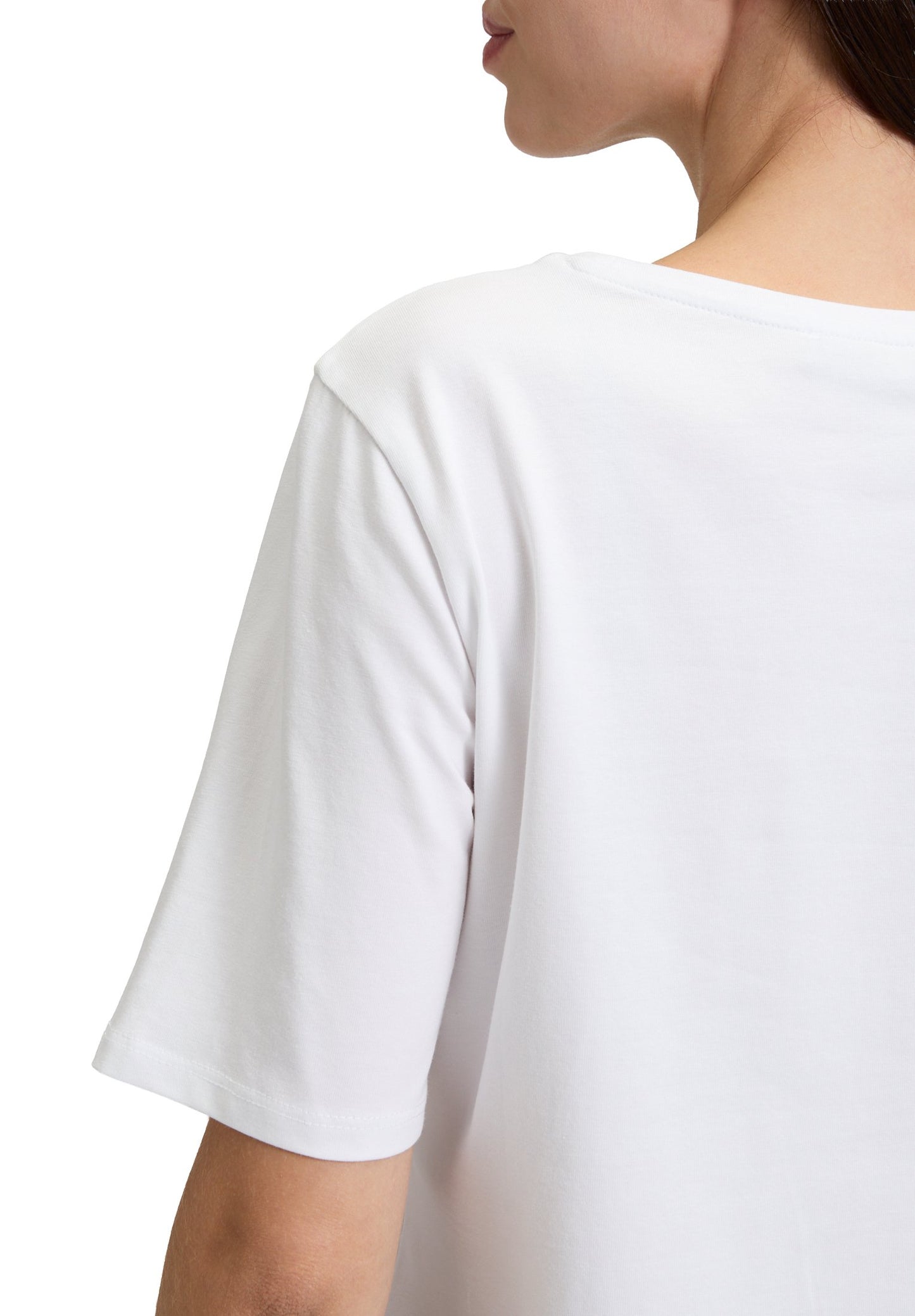 Basic Shirt (Patch White/bro)