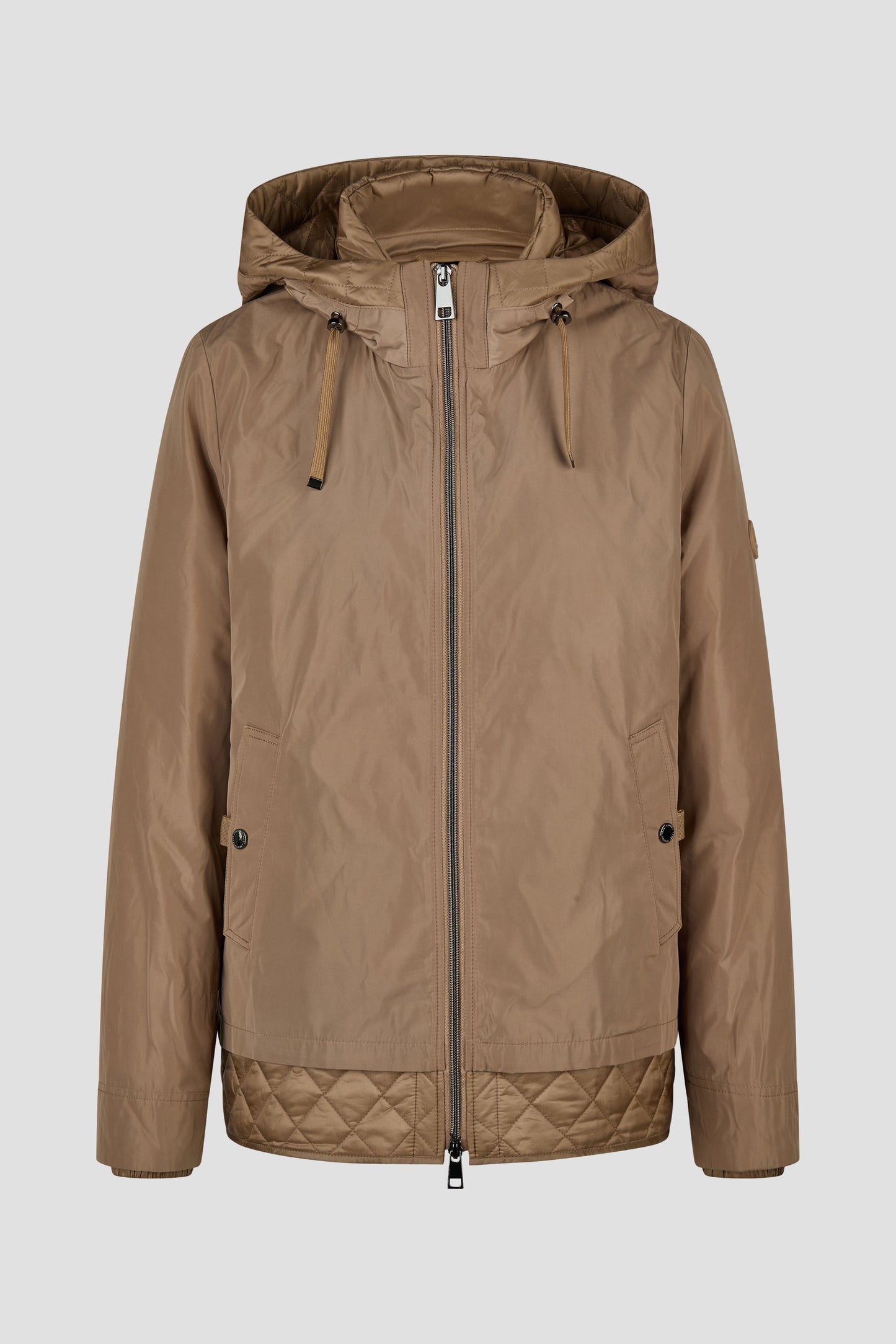 Jacke mit Kapuze (Caramel)