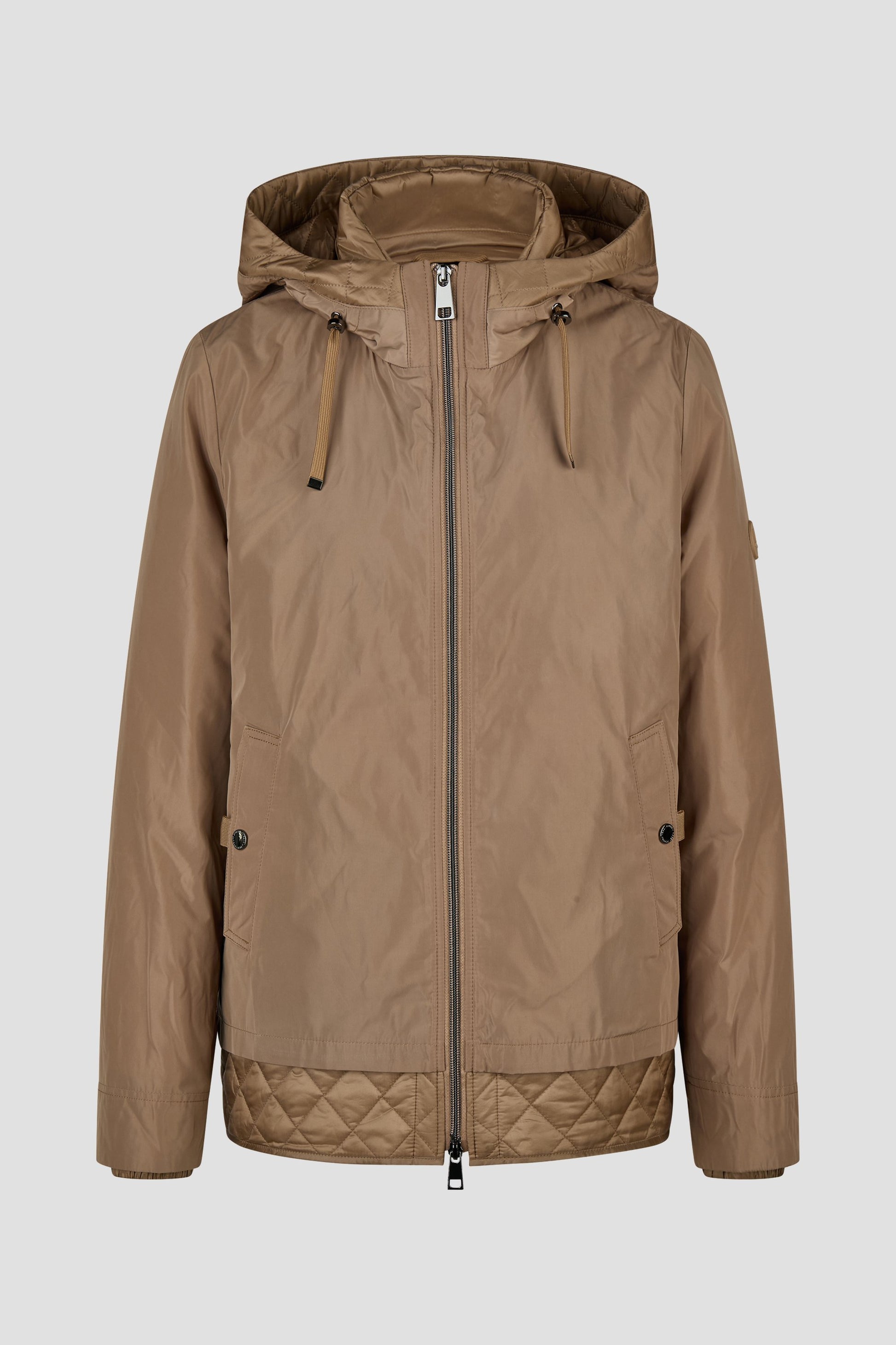 Jacke mit Kapuze (Caramel)