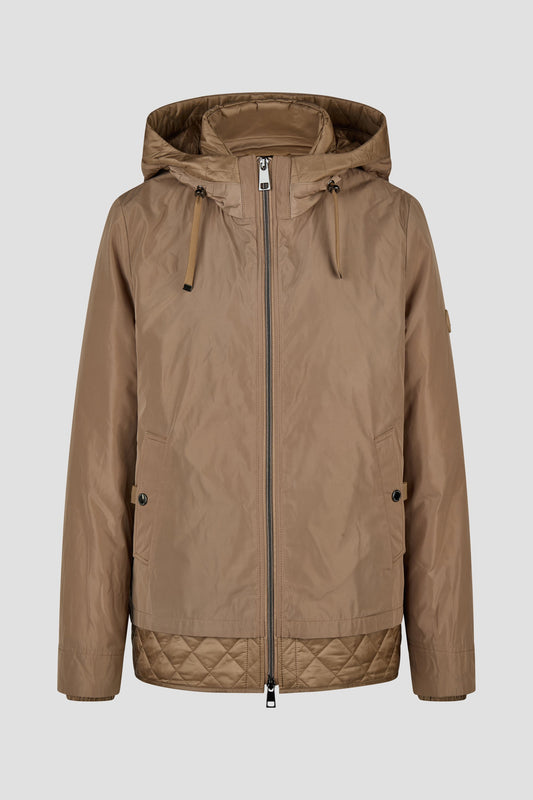 Jacke mit Kapuze (Caramel)