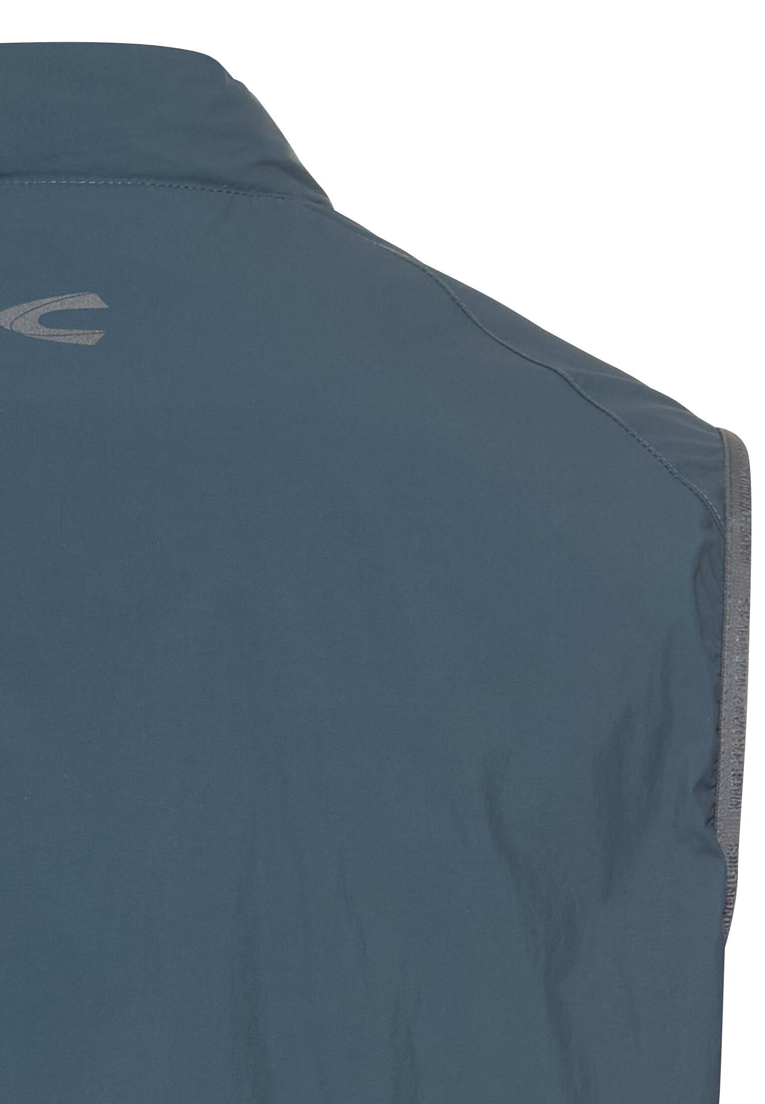 Leichte einrollbare Weste mit Funktionstaschen (Tinted Blue)